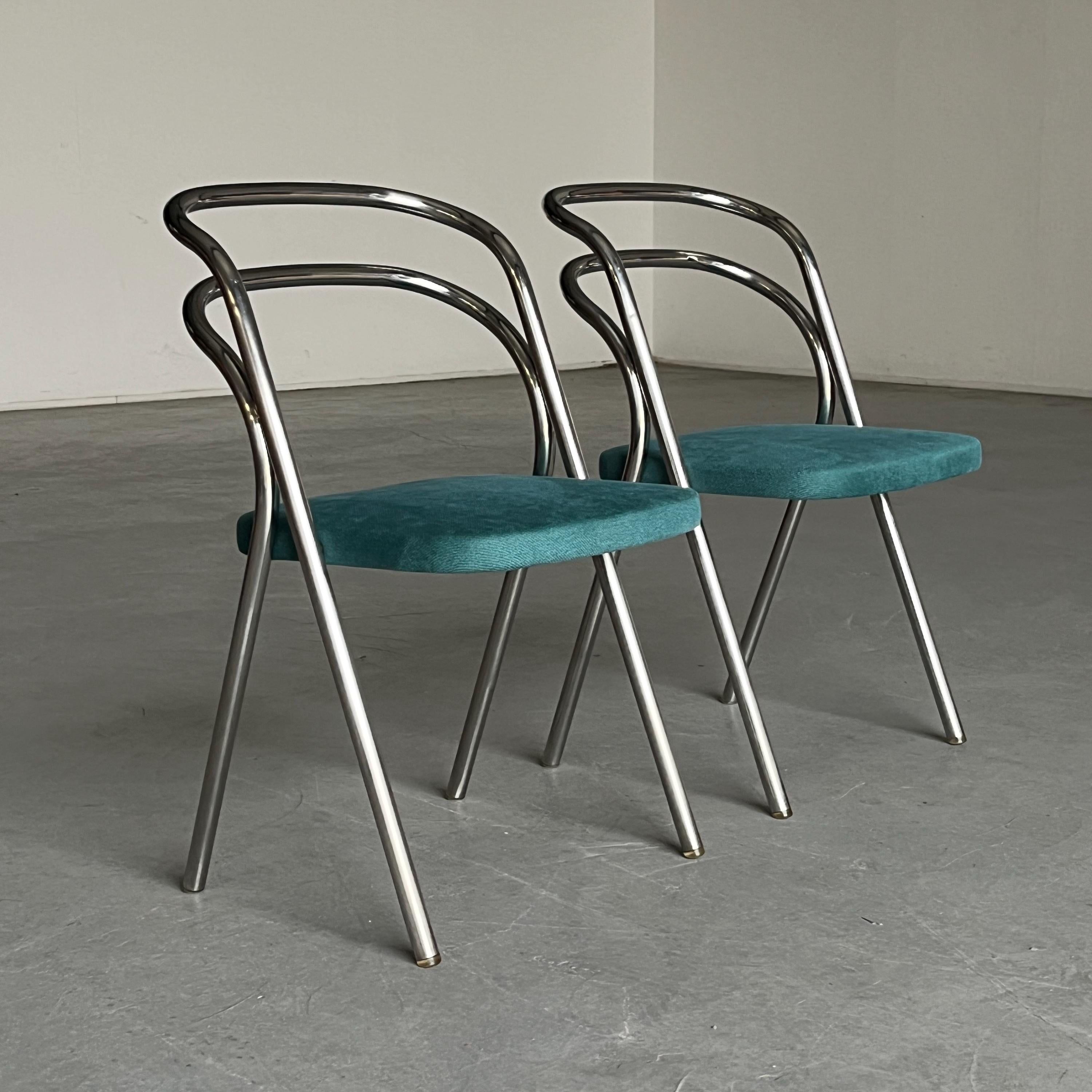 'Santina' Dining Chairs by Carlo Santi for Zanotta