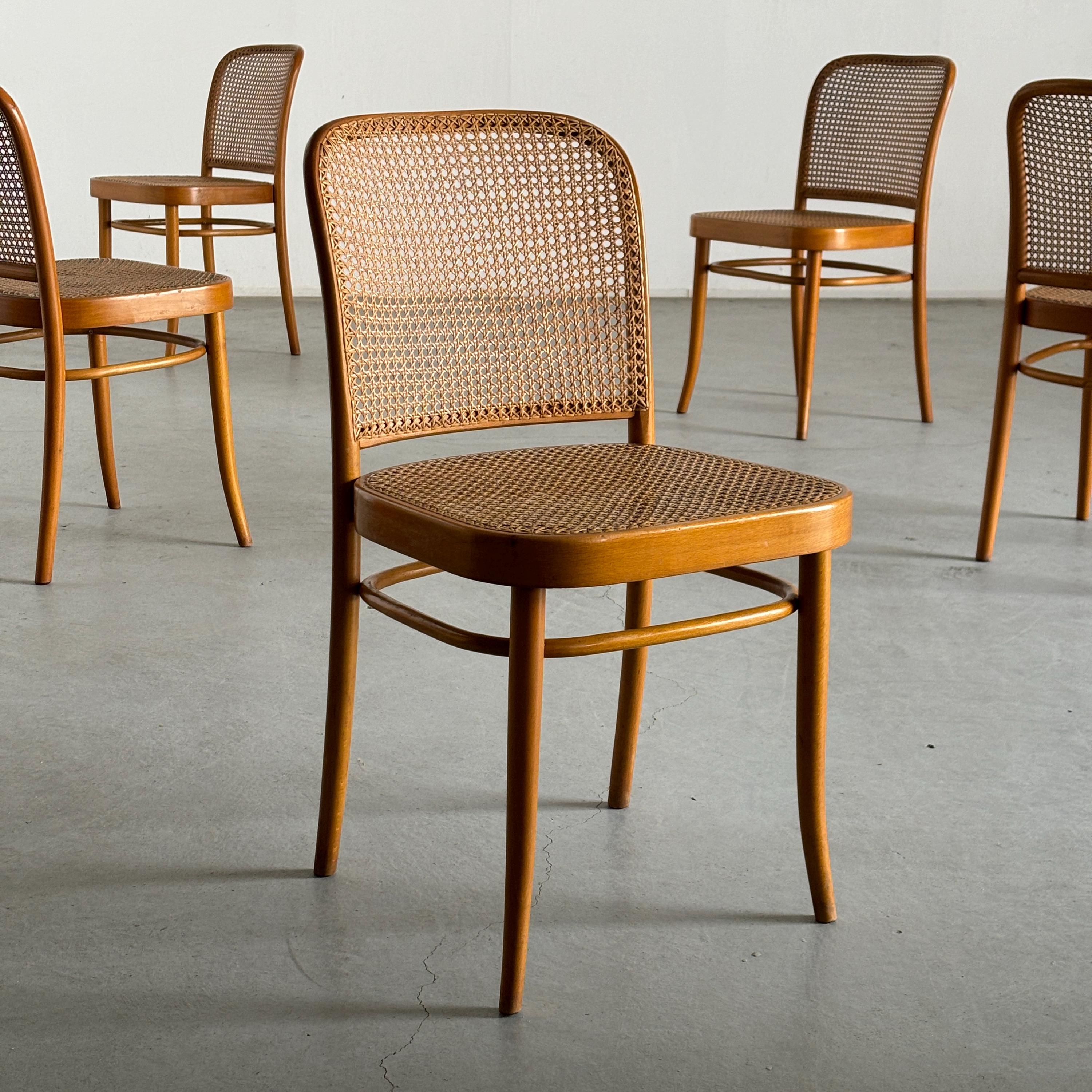 Original Thonet 'Prague' Chair by Josef Hoffman – Cherry Cargo