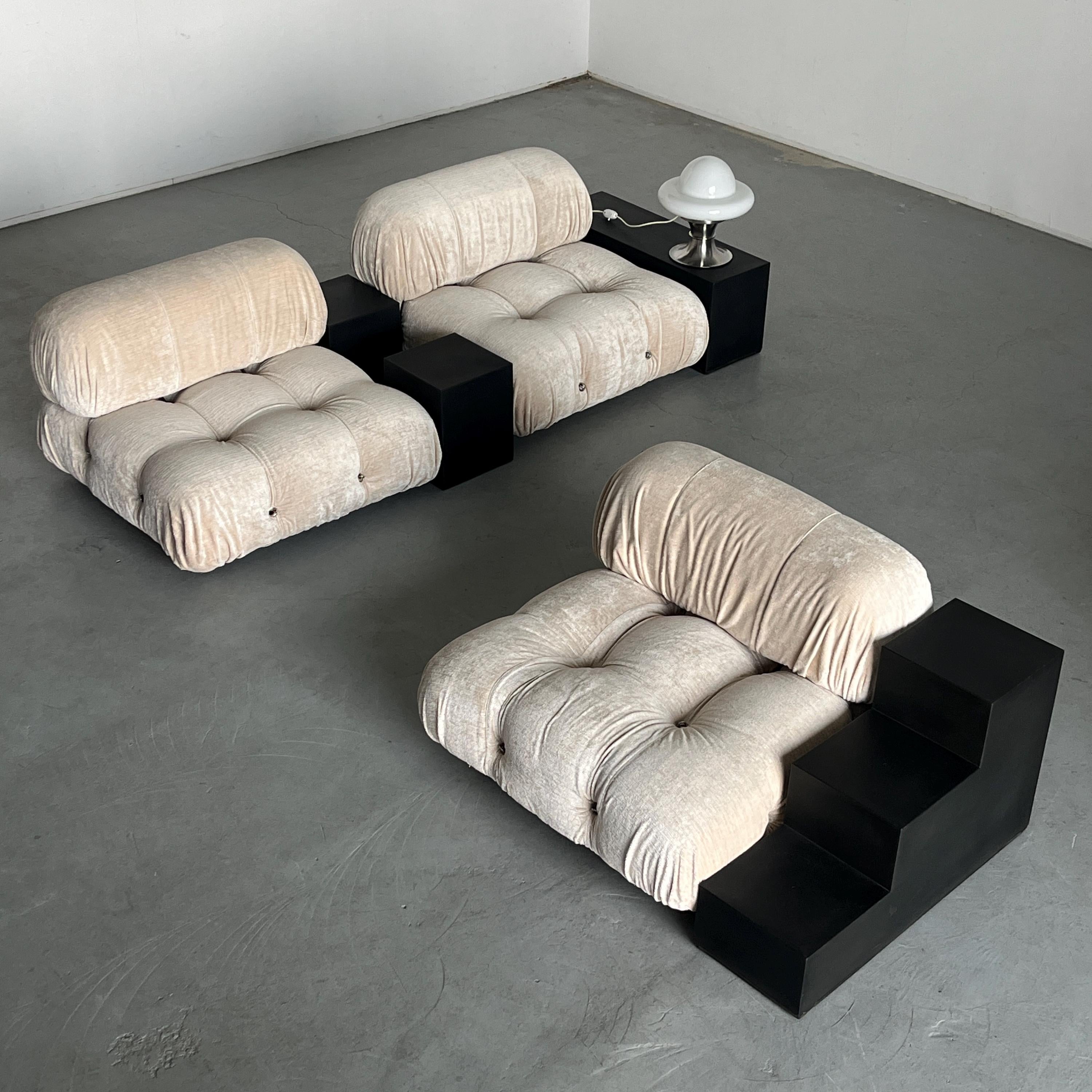 Iconic 'Camaleonda' Seating Set by Mario Bellini for C&B Italia