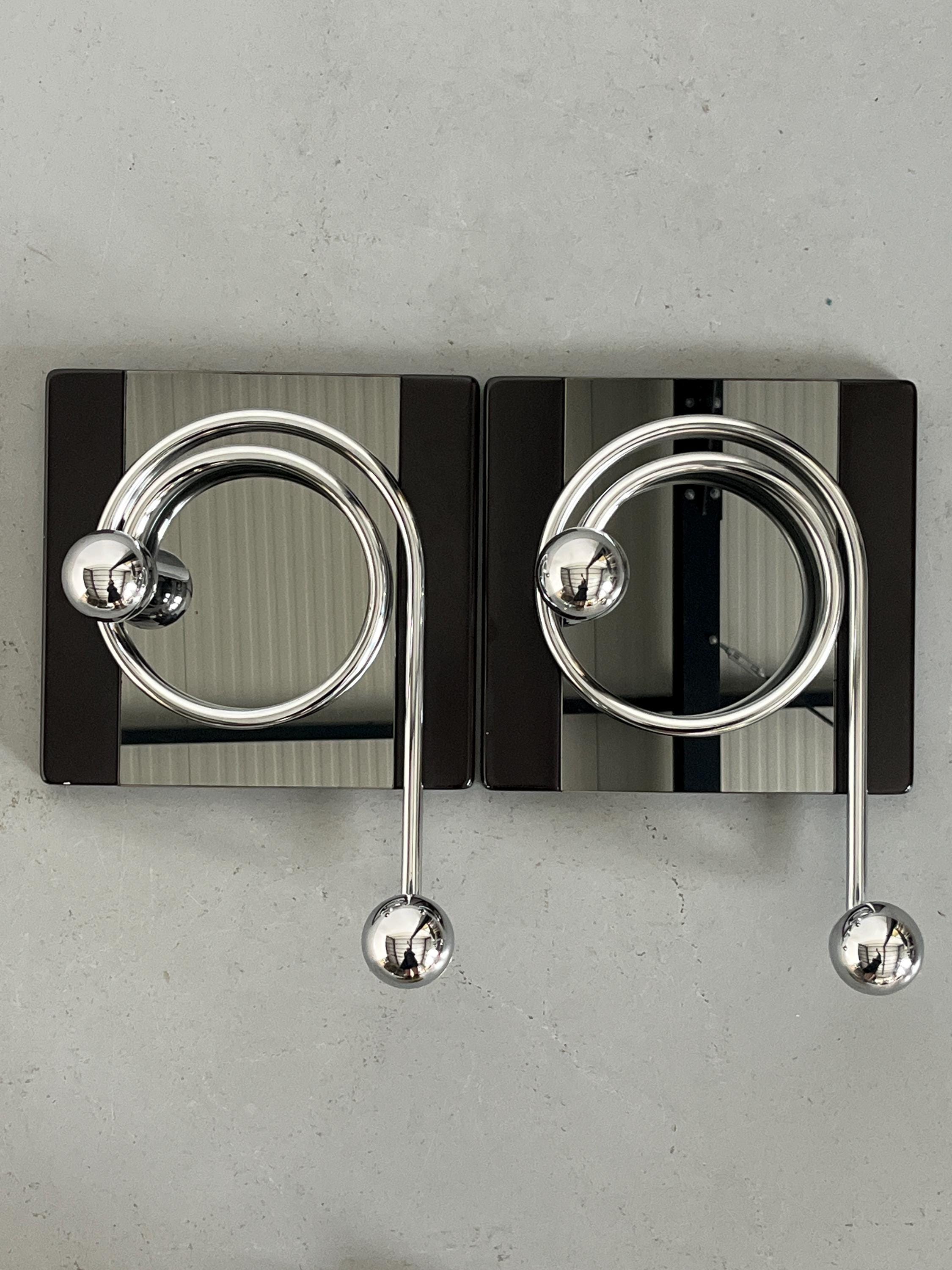 Wall-Mounted Coat Hangers by Willy Rizzo