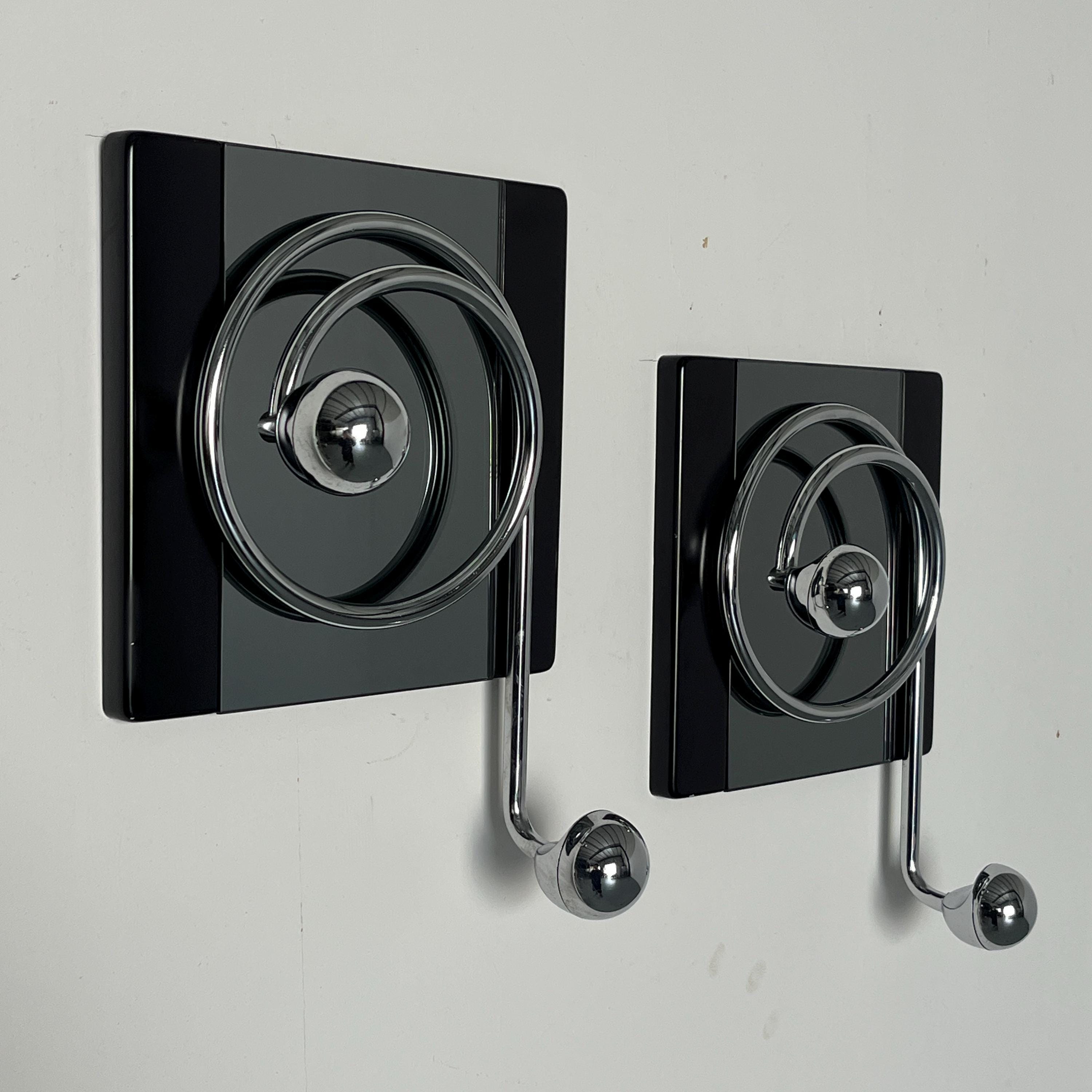 Wall-Mounted Coat Hangers by Willy Rizzo