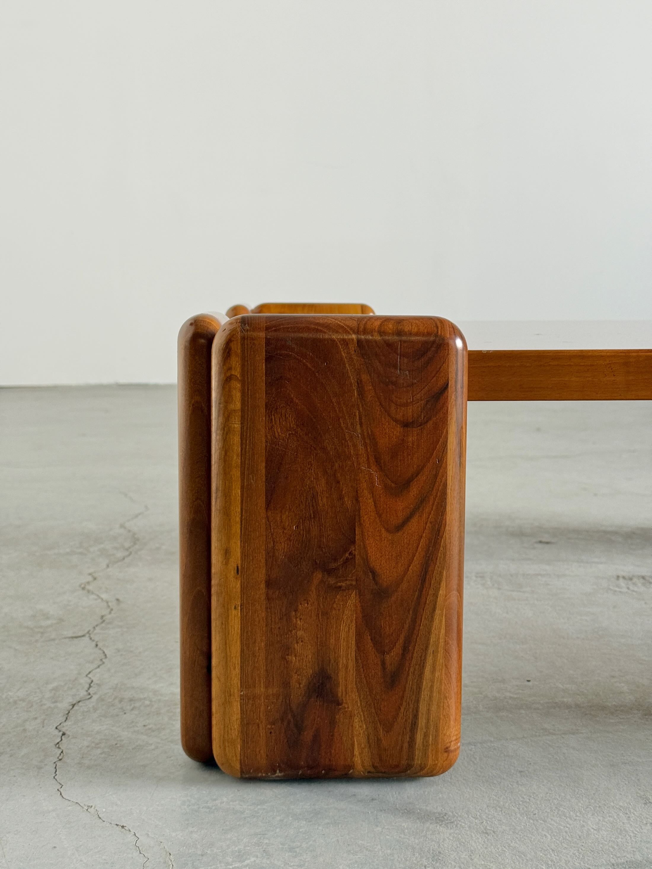 Walnut Coffee Table by Mario Marenco for Mobilgirgi