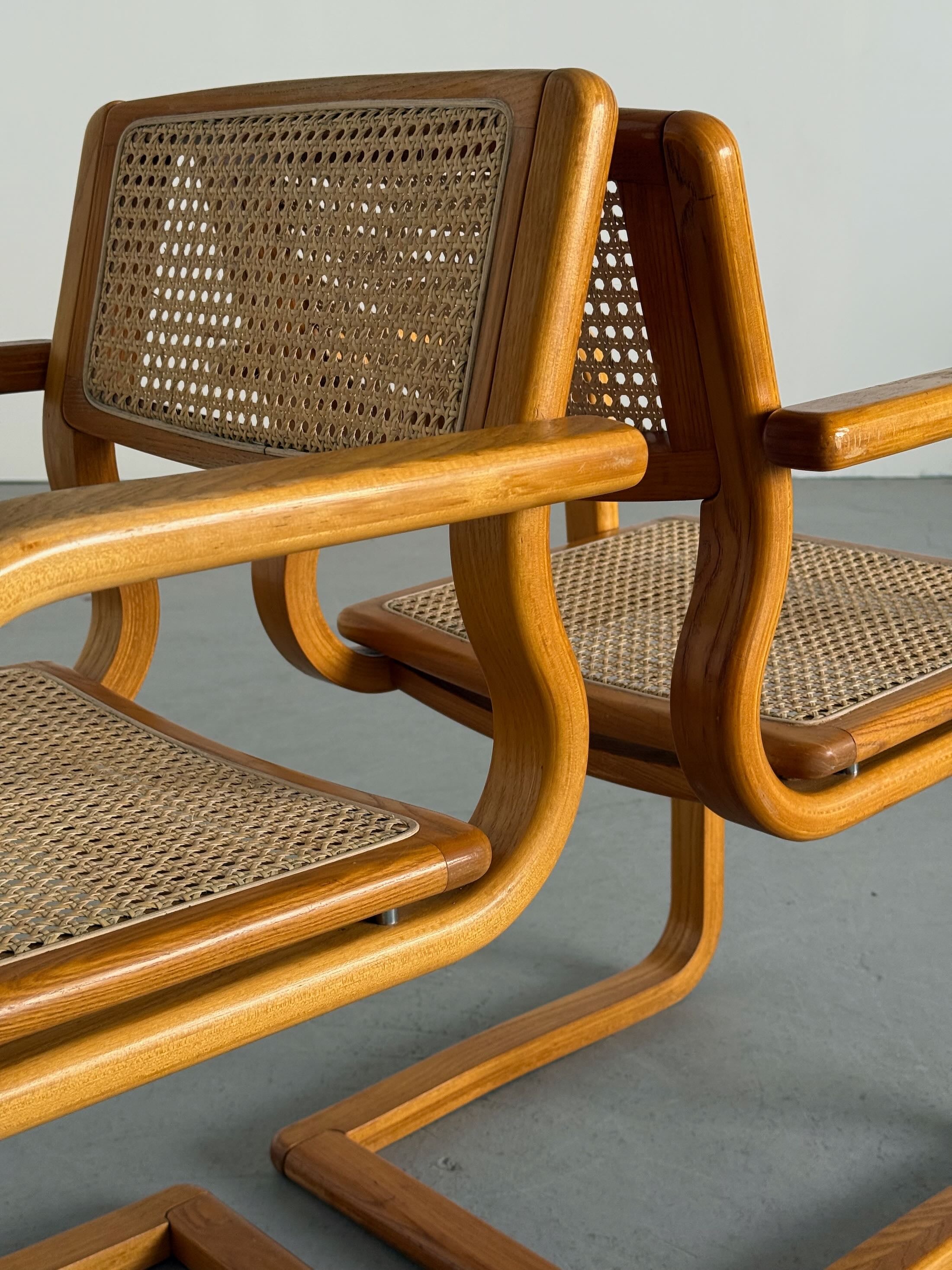 Cantilever Armchairs by Lübke