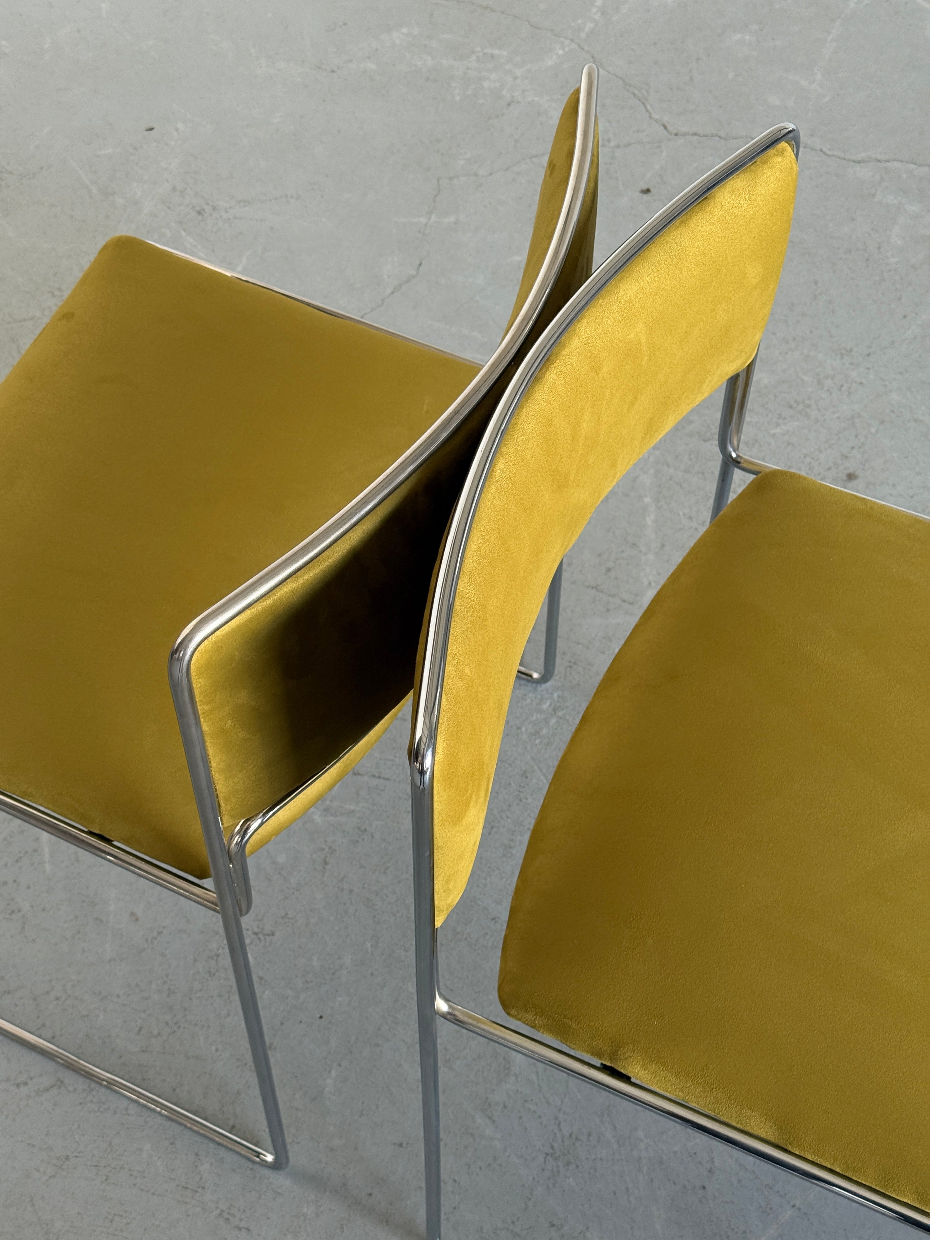 FK90 Chairs by Preben Fabricius and Jorgen Kastholm for Kill International