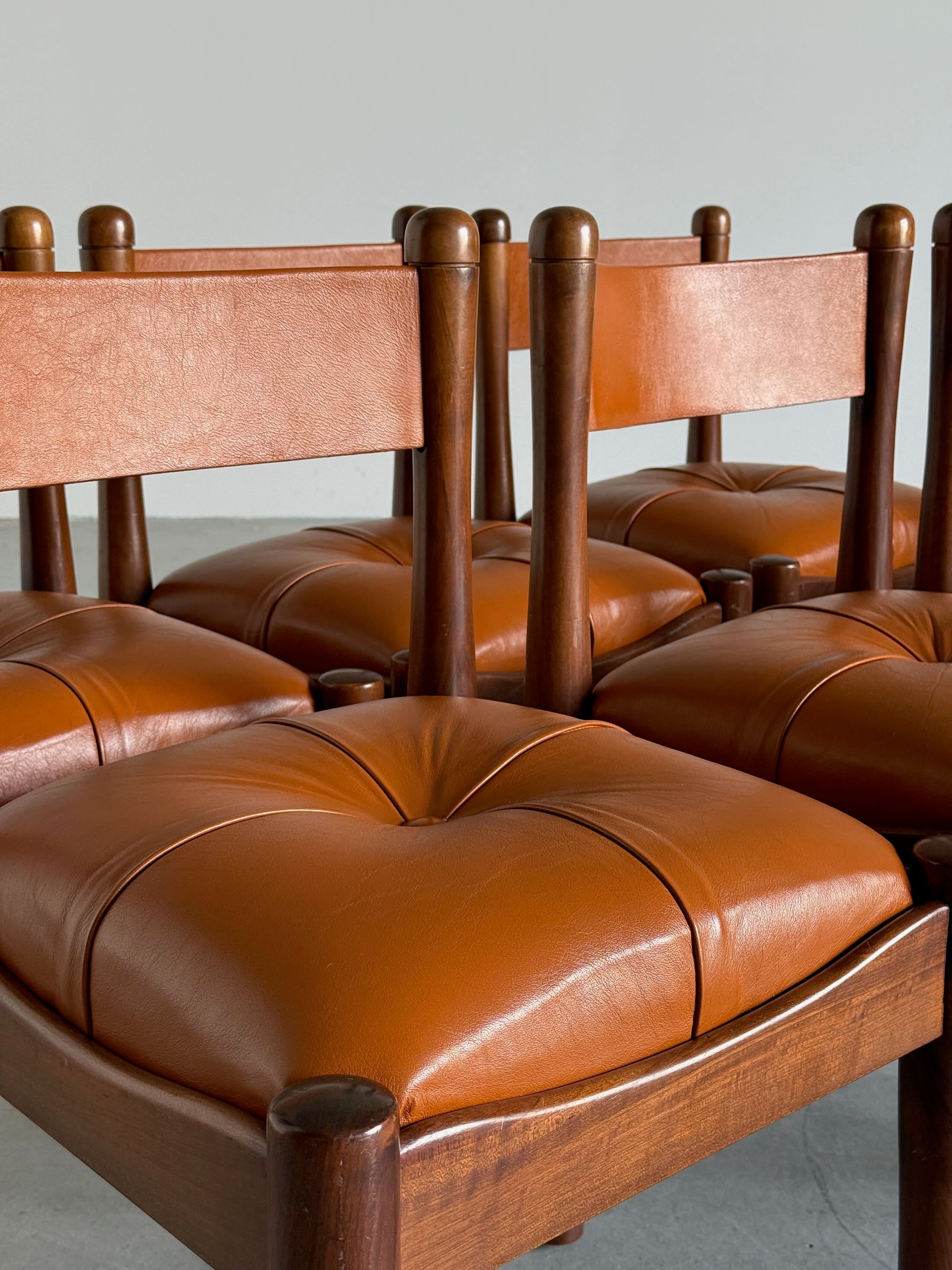 Dining Chairs by Silvio Coppola for Bernini