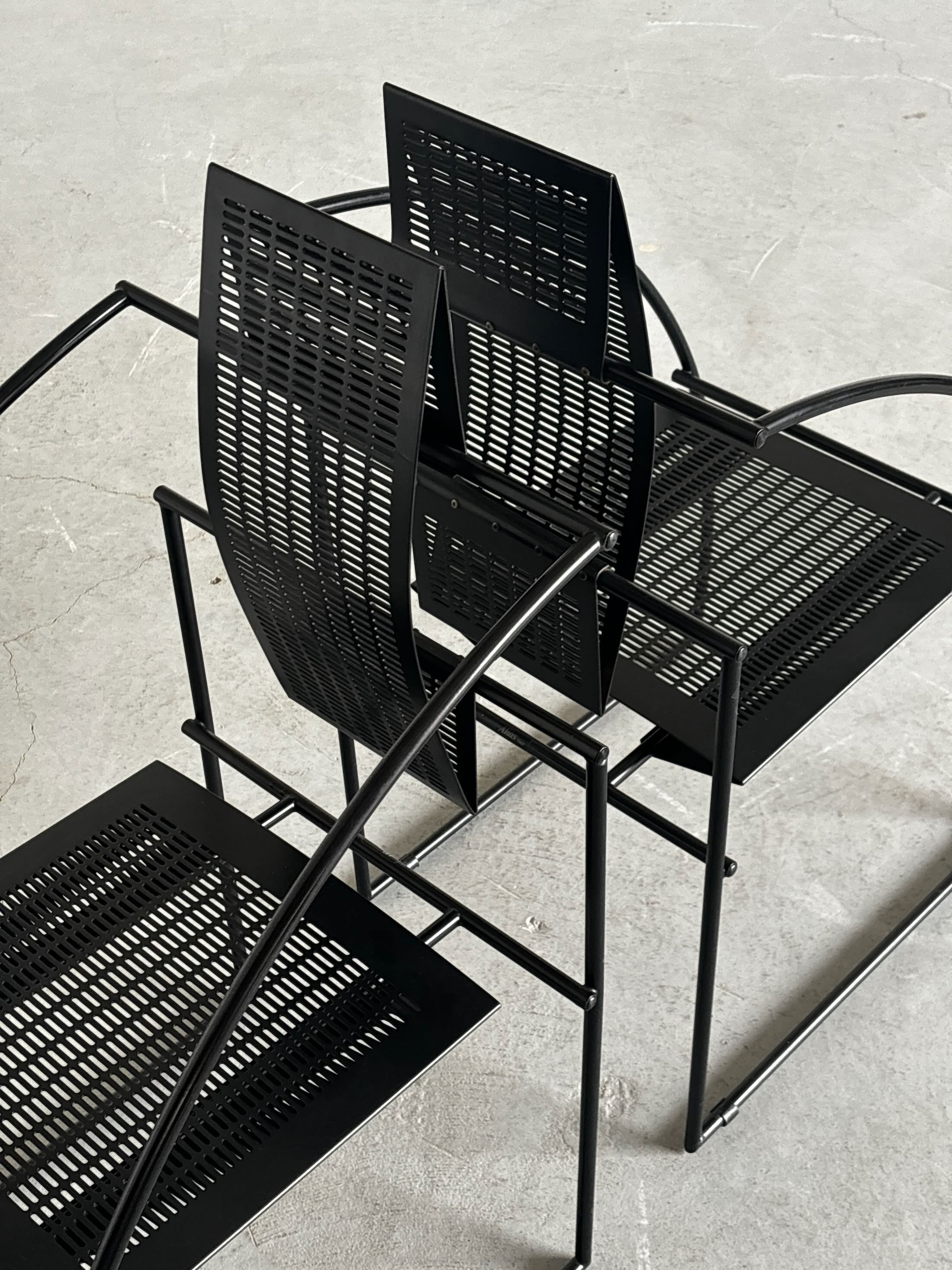 ‘Quinta’ Armchair by Mario Botta for Alias