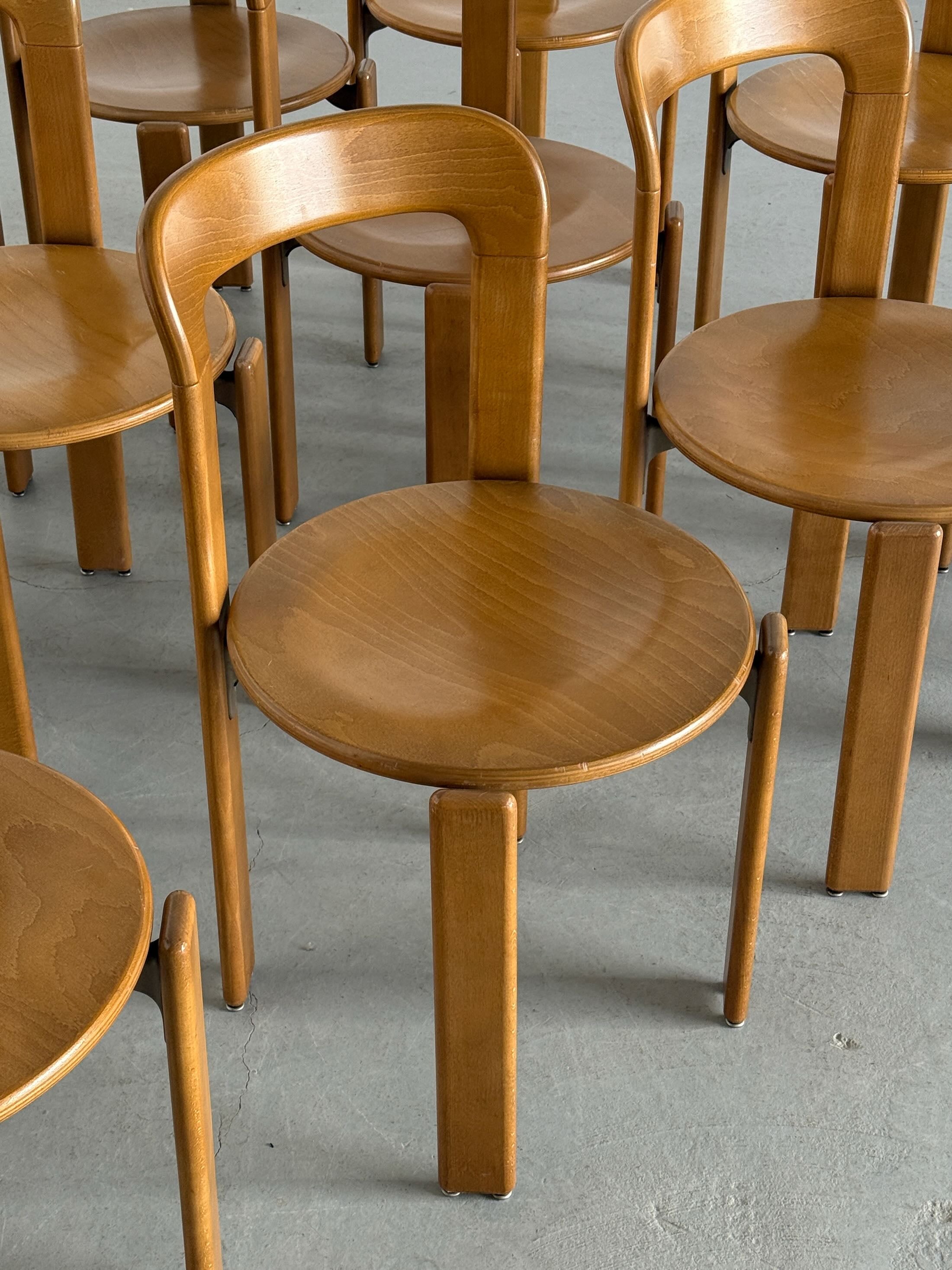 Bruno Rey Dining Chairs for Dietiker