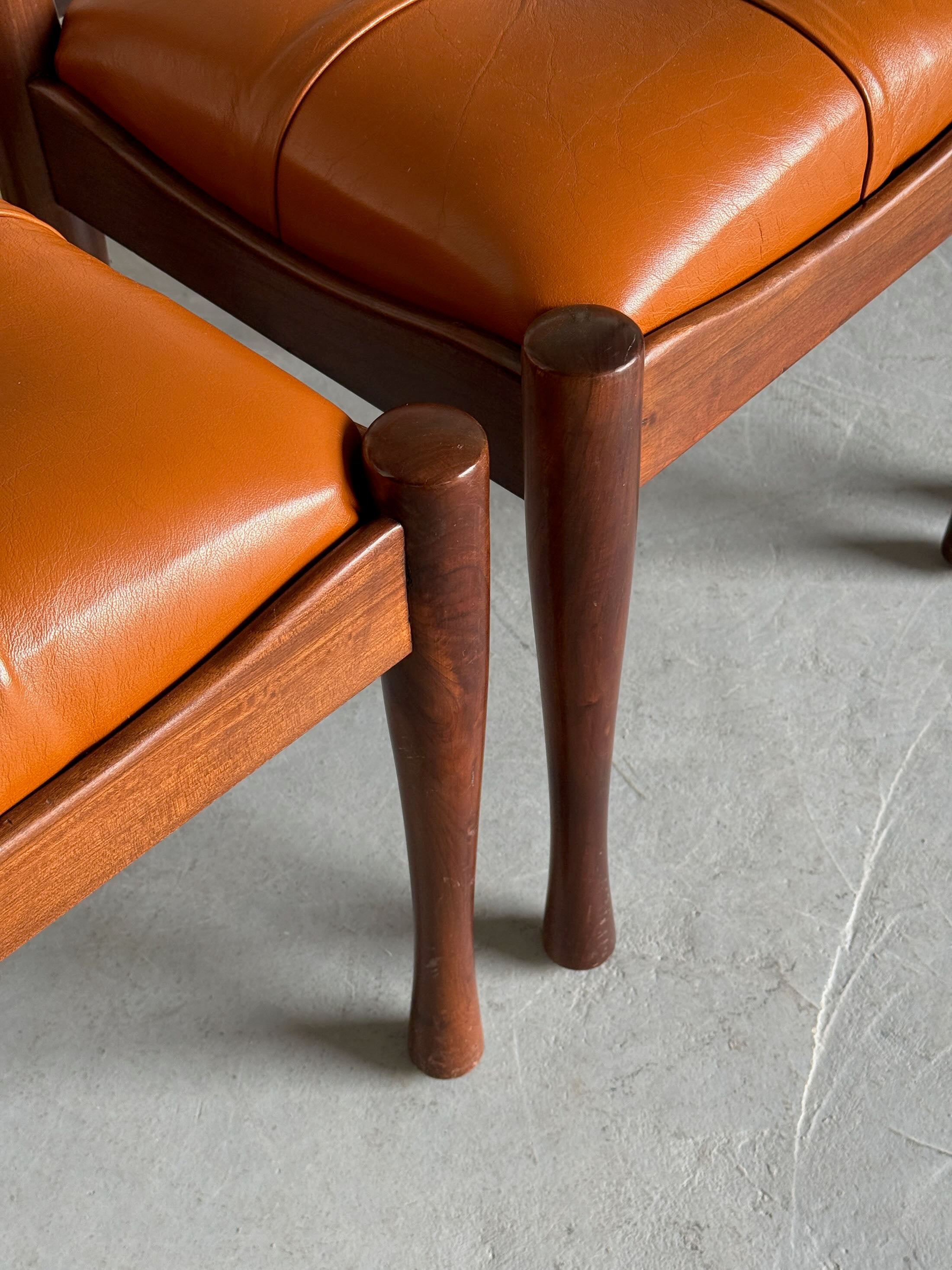 Dining Chairs by Silvio Coppola for Bernini