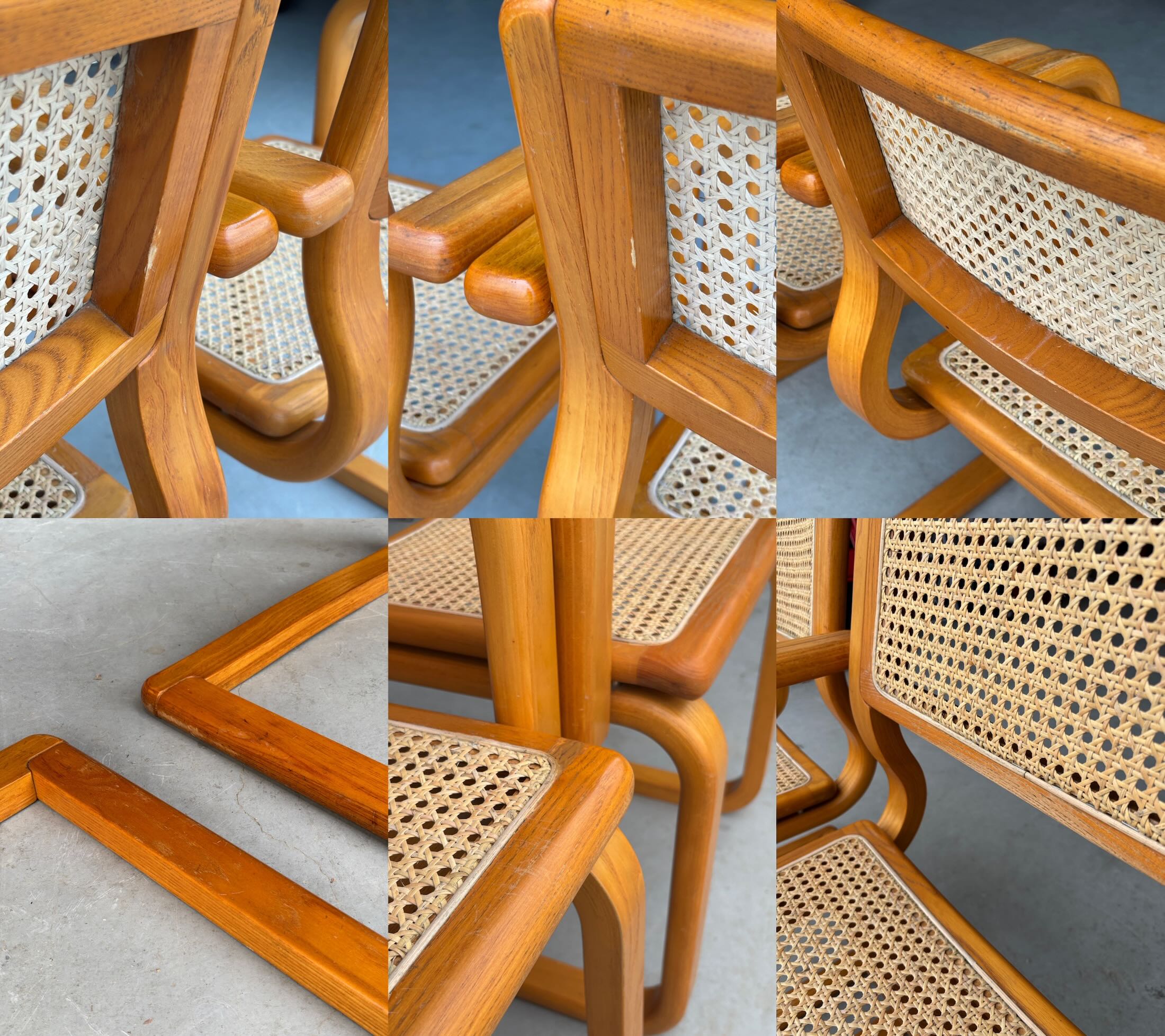 Cantilever Armchairs by Lübke