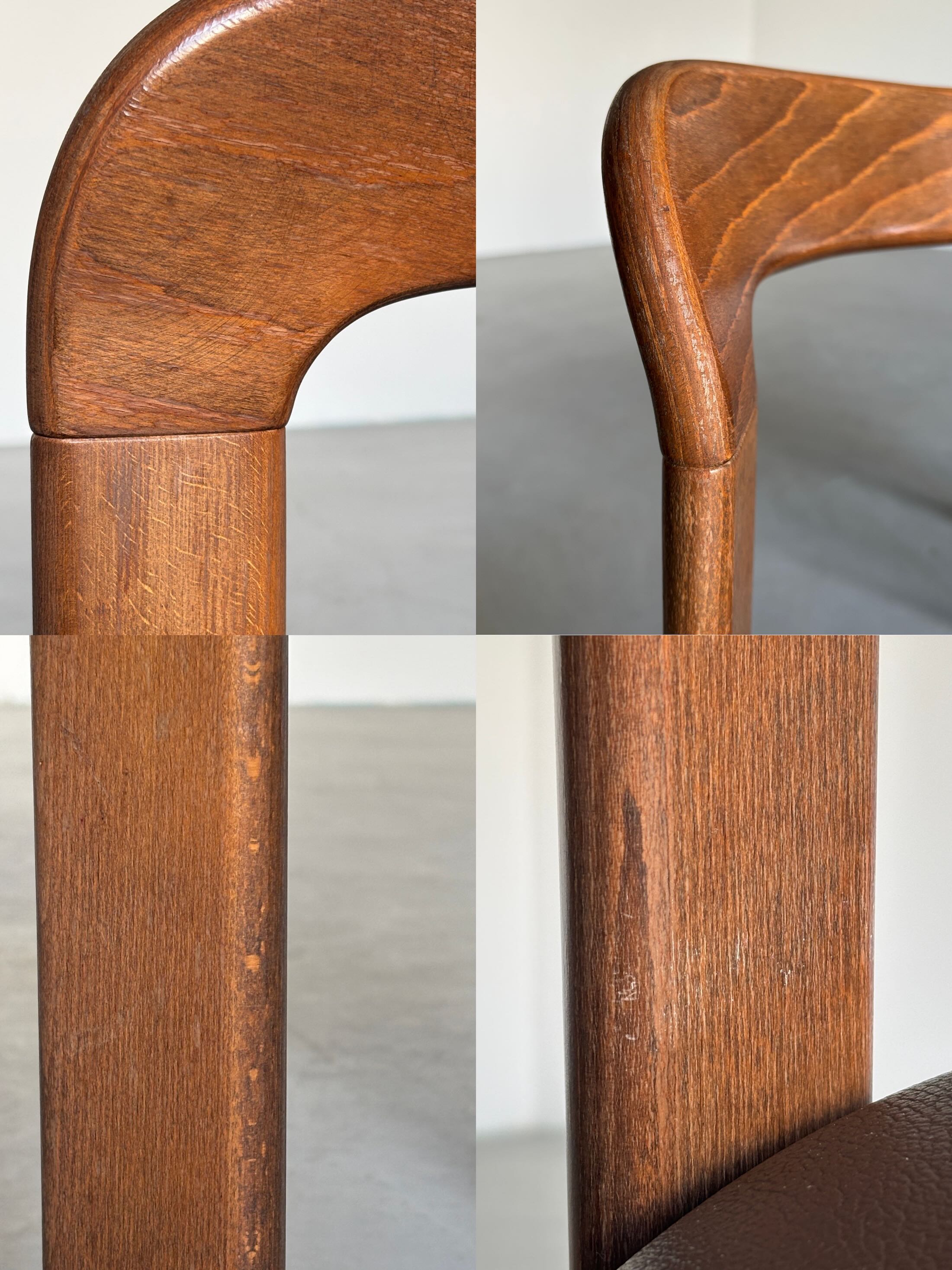 Bruno Rey Dining Chairs by Kusch & Co