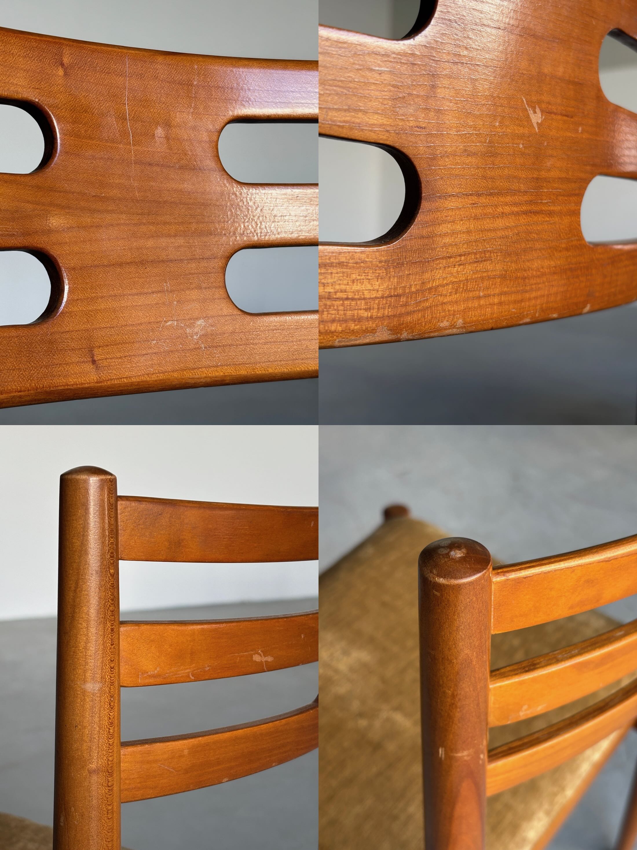 Danish Mid-Century Dining Chairs in Teak Wood