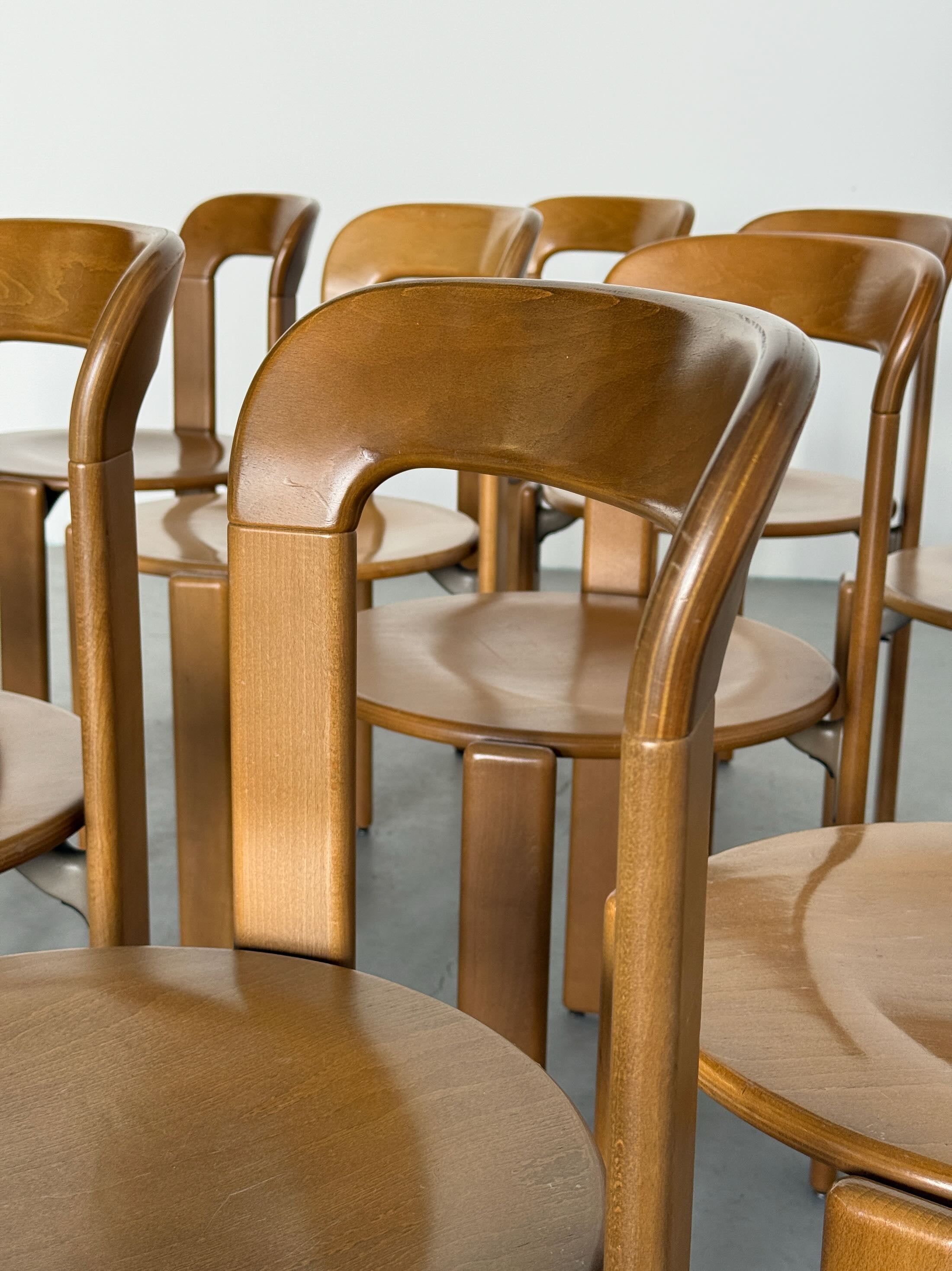 Bruno Rey Dining Chairs for Dietiker