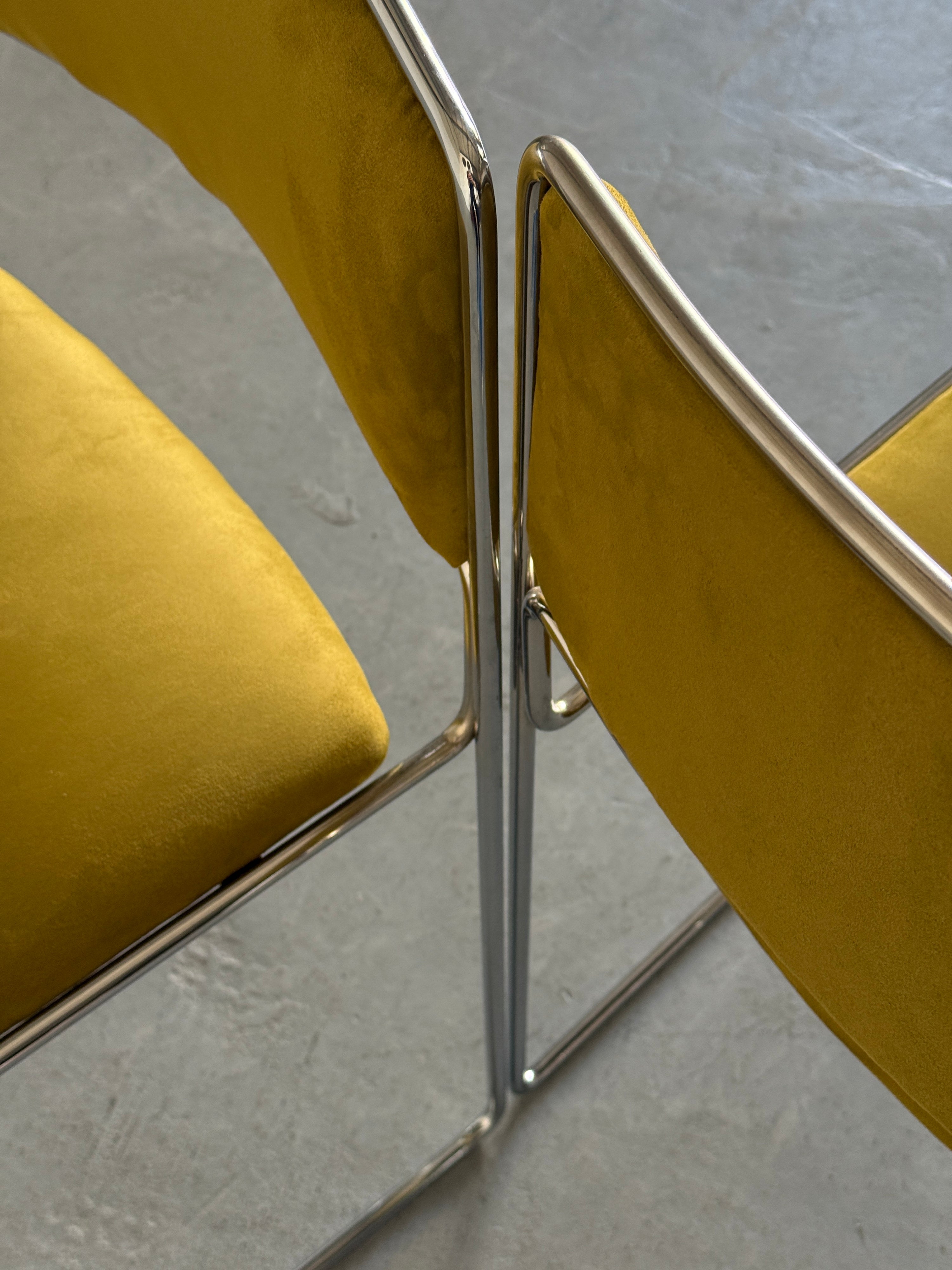 FK90 Chairs by Preben Fabricius and Jorgen Kastholm for Kill International