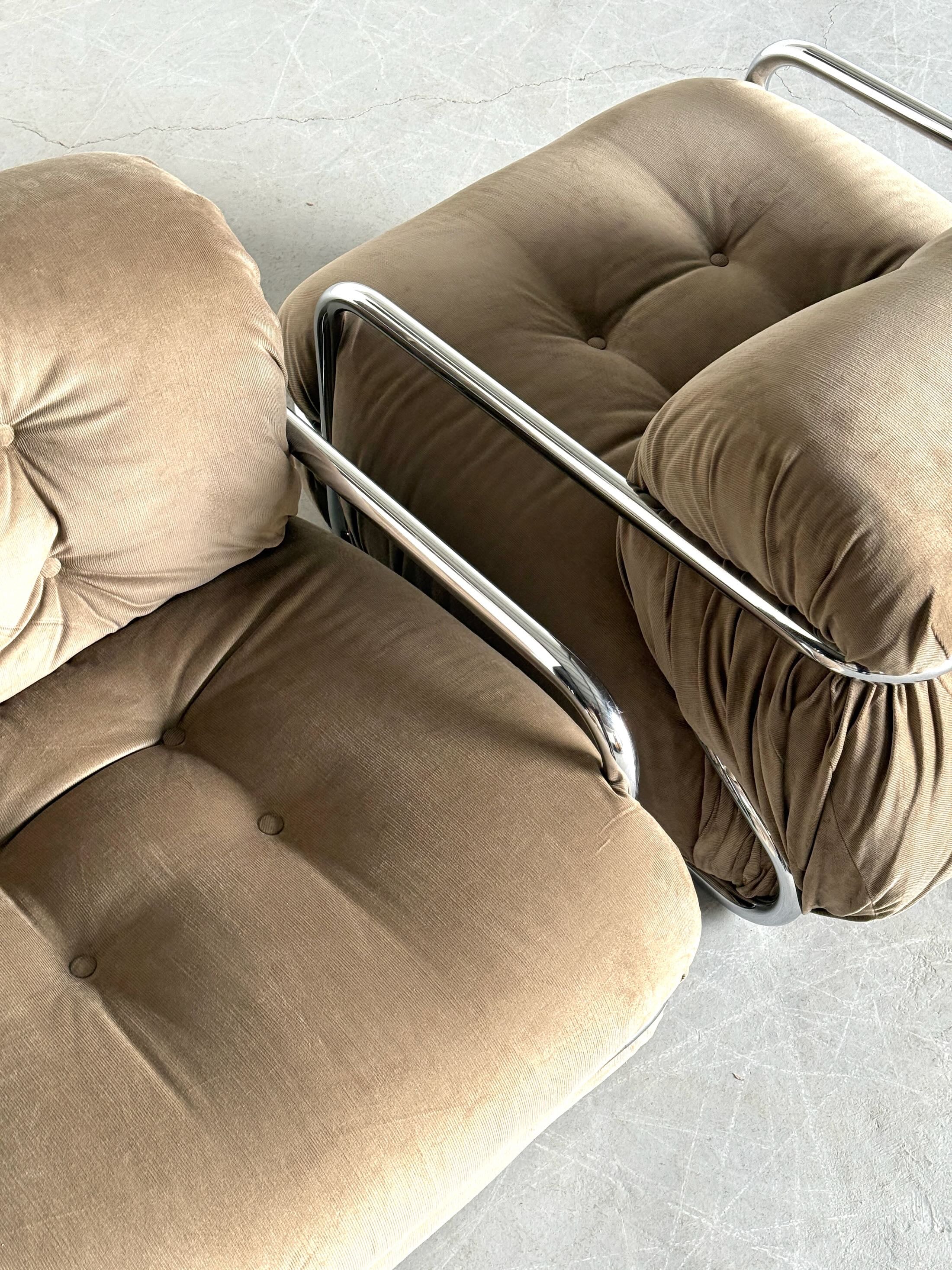 Vintage Italian Armchairs by Mario Sabot