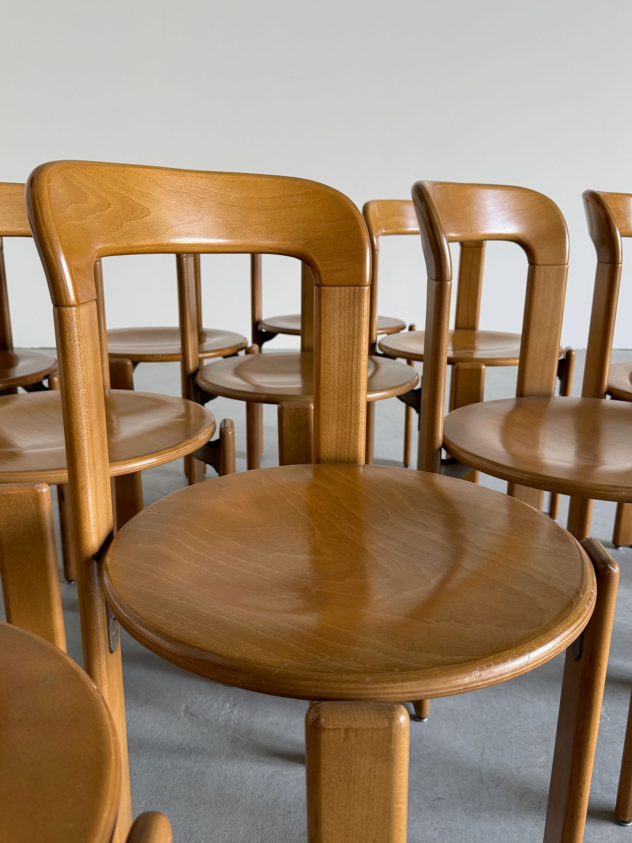 Bruno Rey Dining Chairs for Dietiker