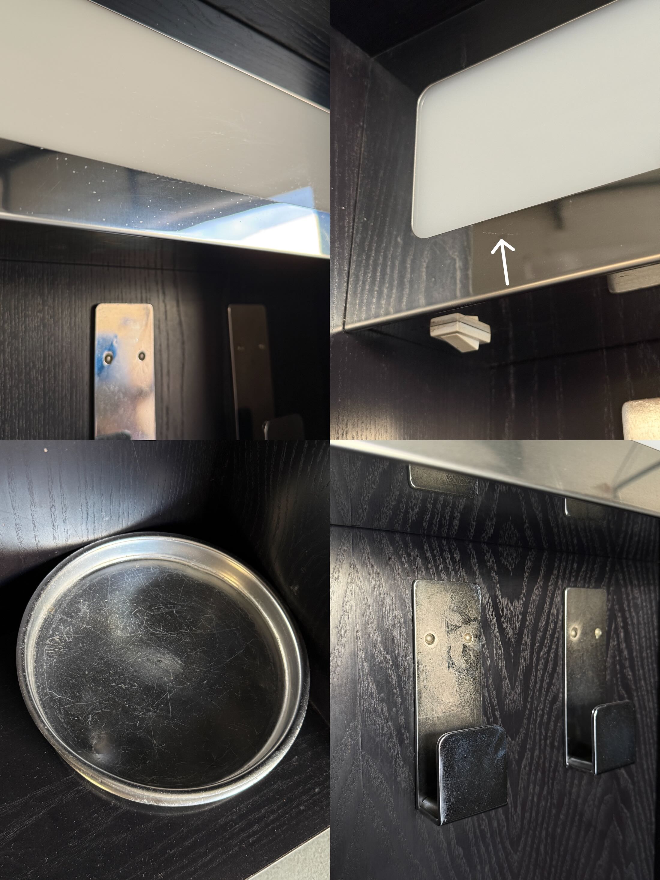 Modernist Hallway Wardrobe Unit with Lighting