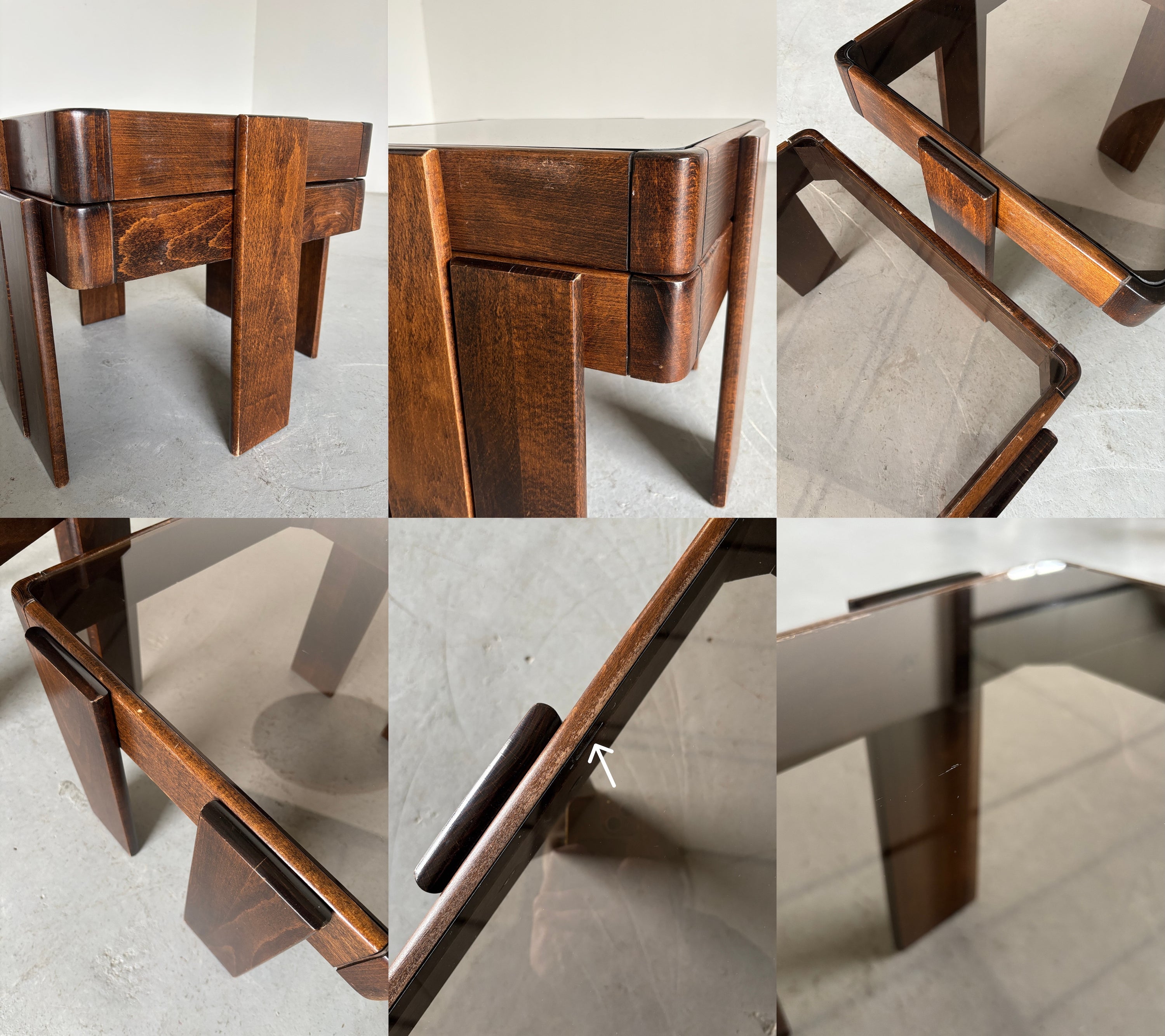 Nesting Tables by Gianfranco Frattini for Meblo