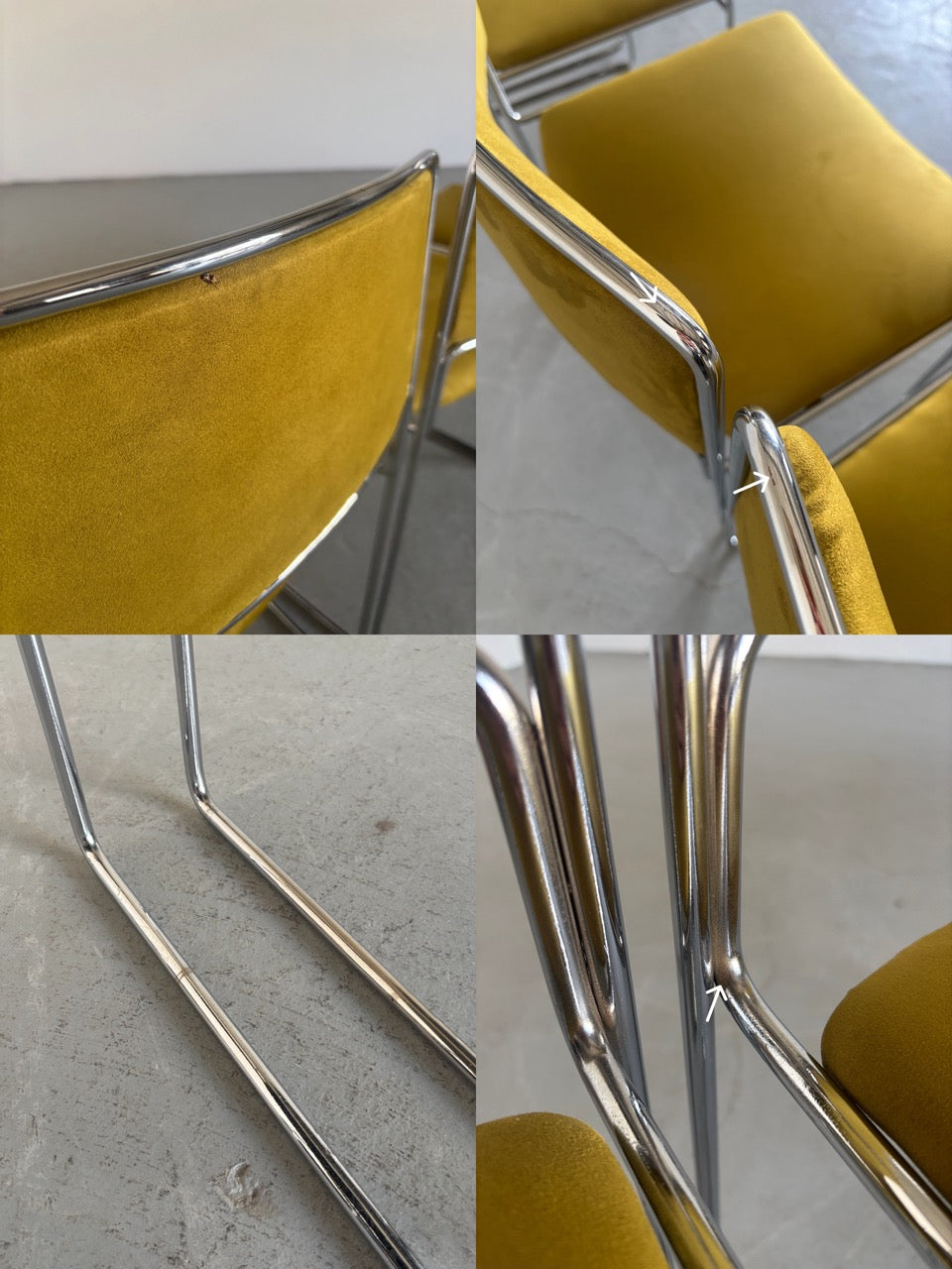 FK90 Chairs by Preben Fabricius and Jorgen Kastholm for Kill International