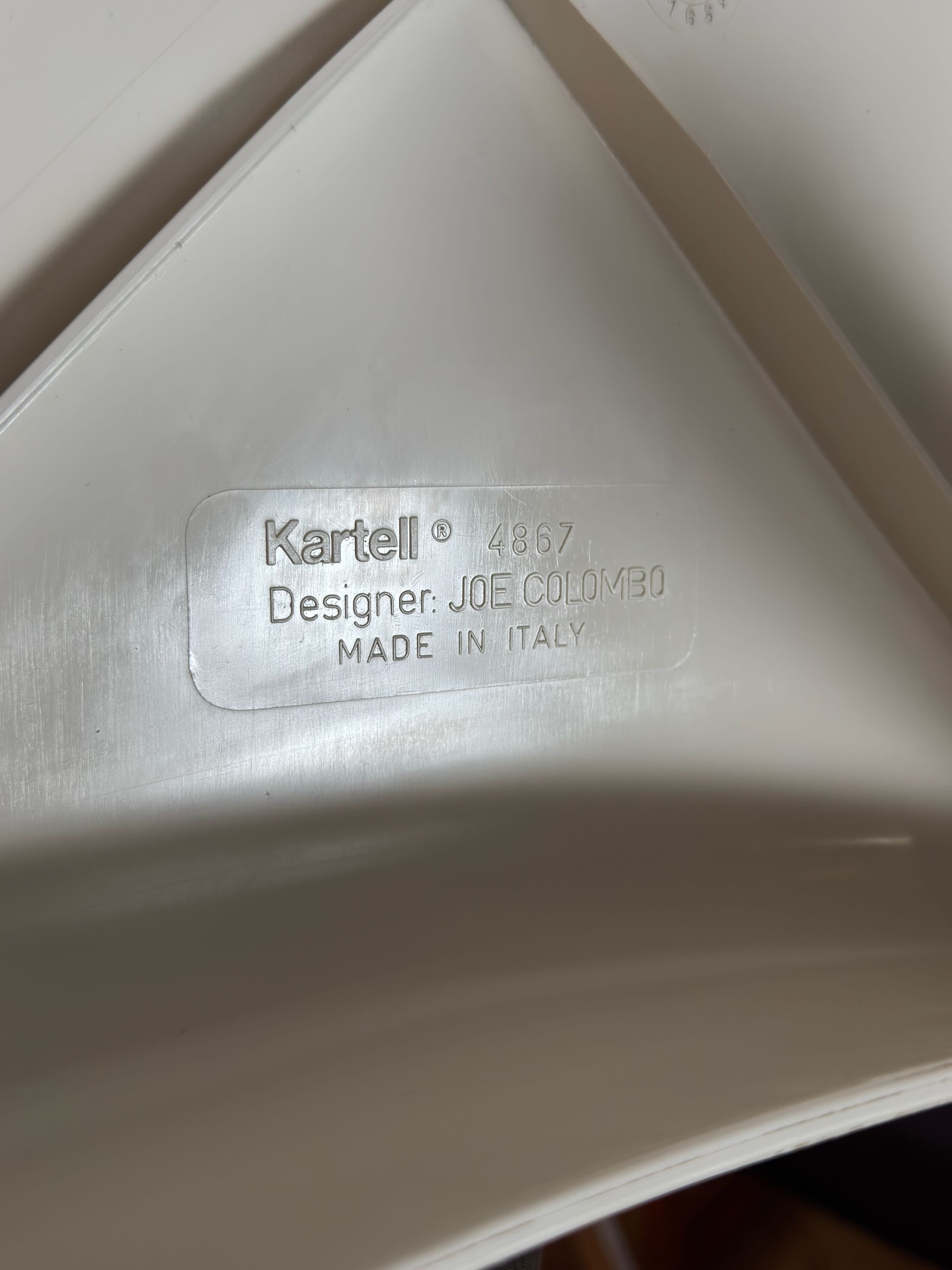 Joe Colombo ‘Universale’ Chairs for Kartell