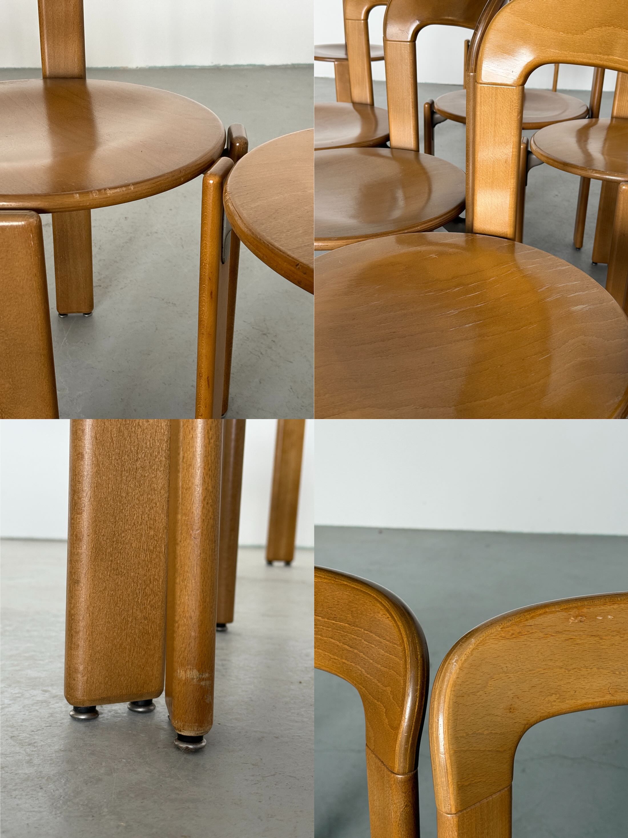 Bruno Rey Dining Chairs for Dietiker