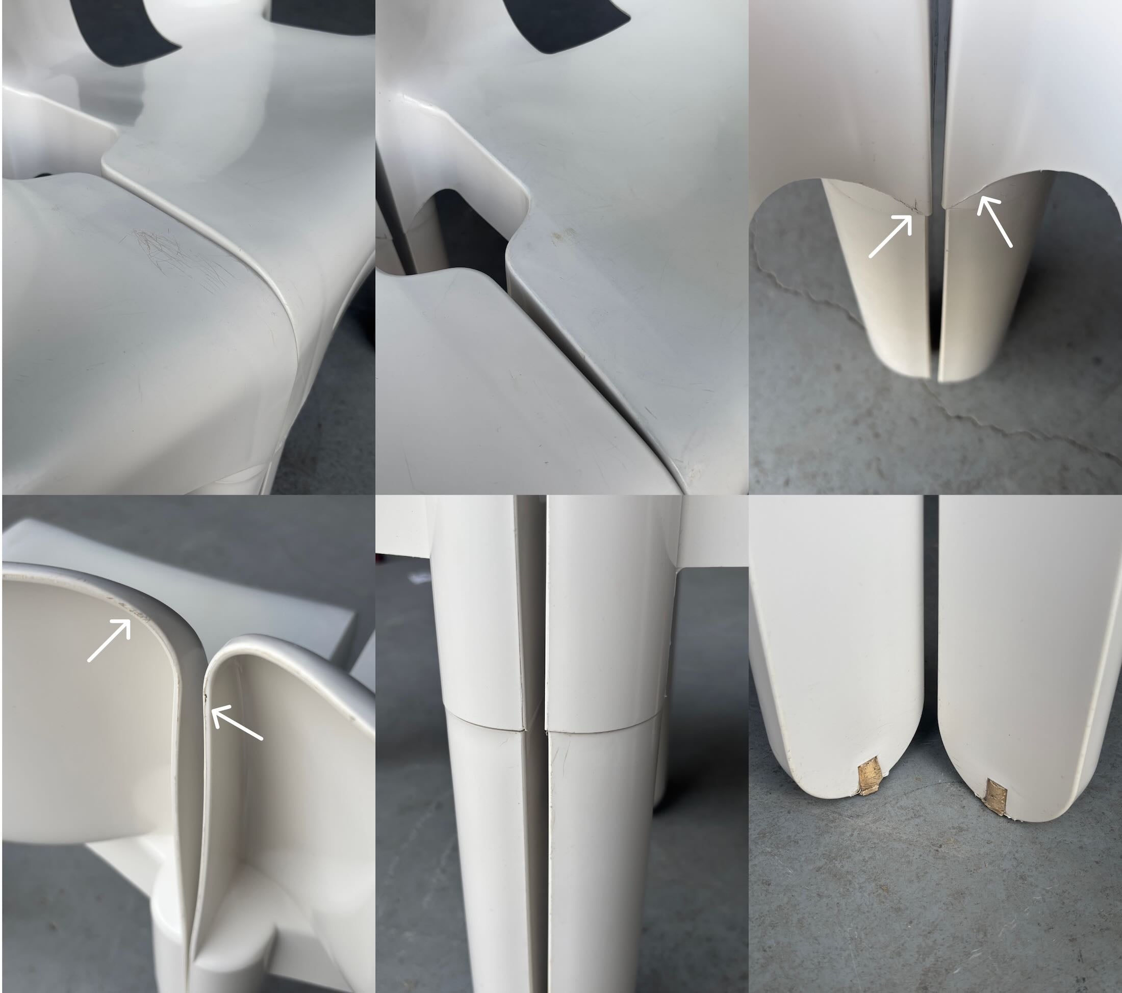 Joe Colombo ‘Universale’ Chairs for Kartell