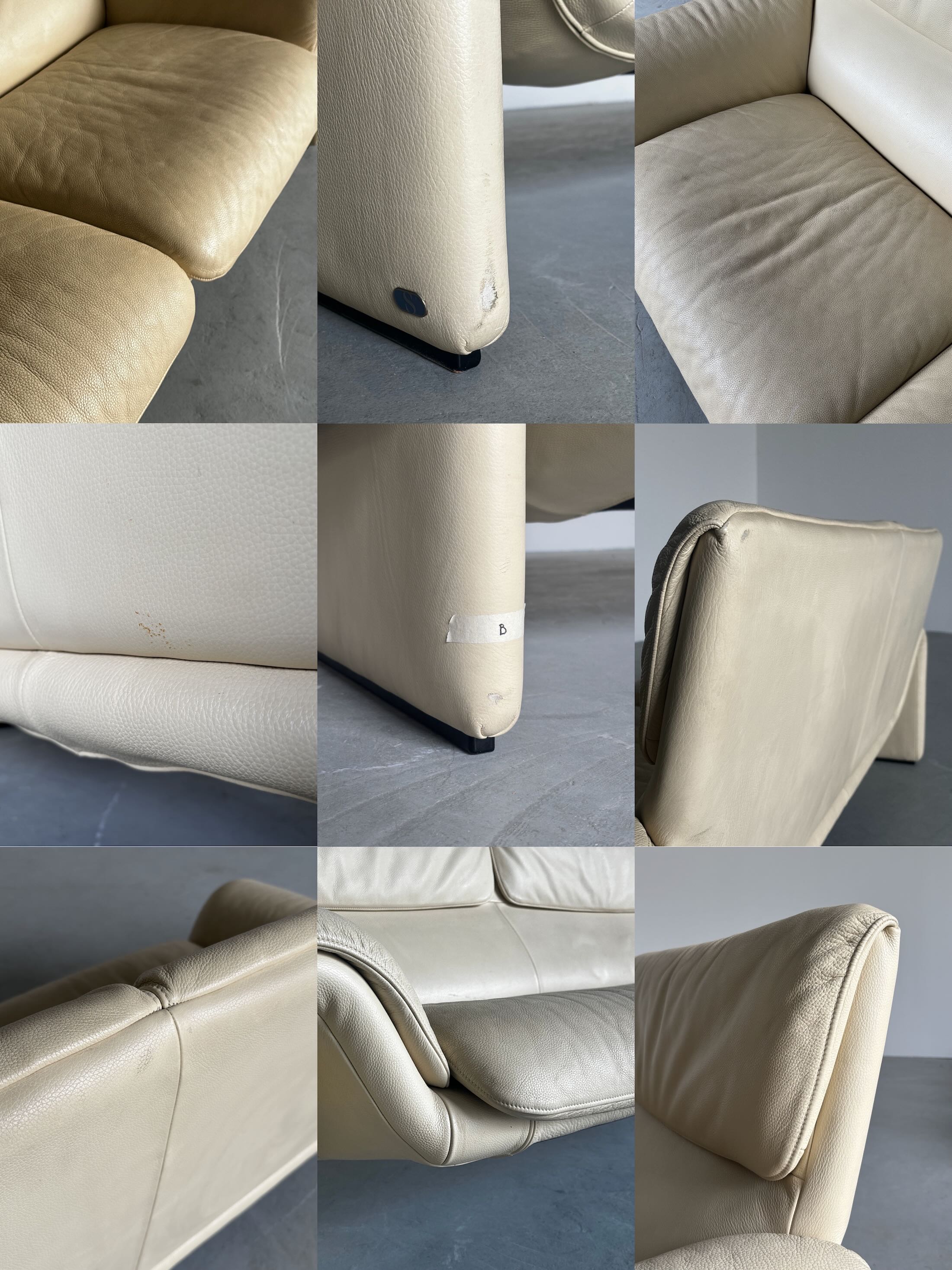 De Sede 'DS 2011' Modernist Two-Seater Sofa