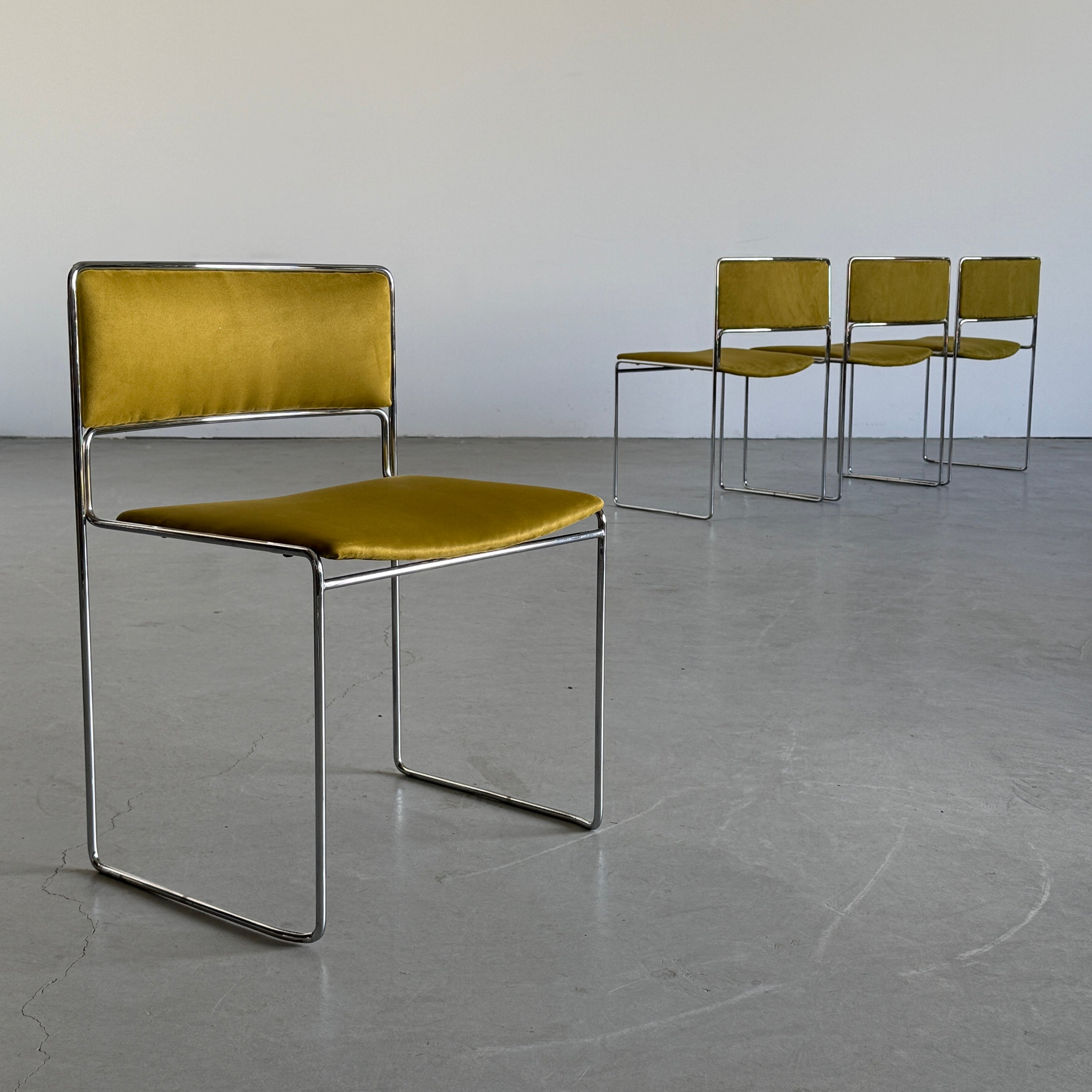 FK90 Chairs by Preben Fabricius and Jorgen Kastholm for Kill International