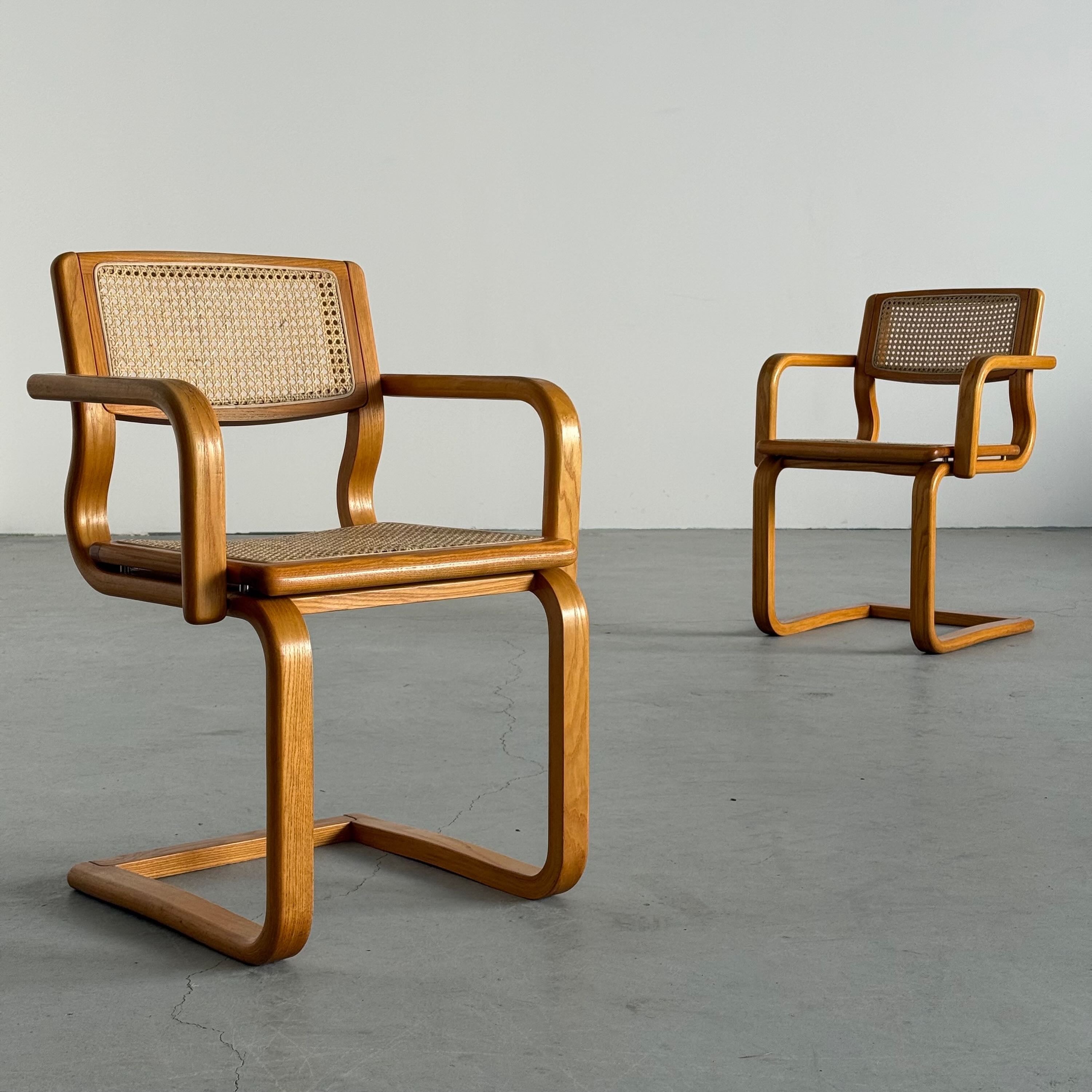 Cantilever Armchairs by Lübke