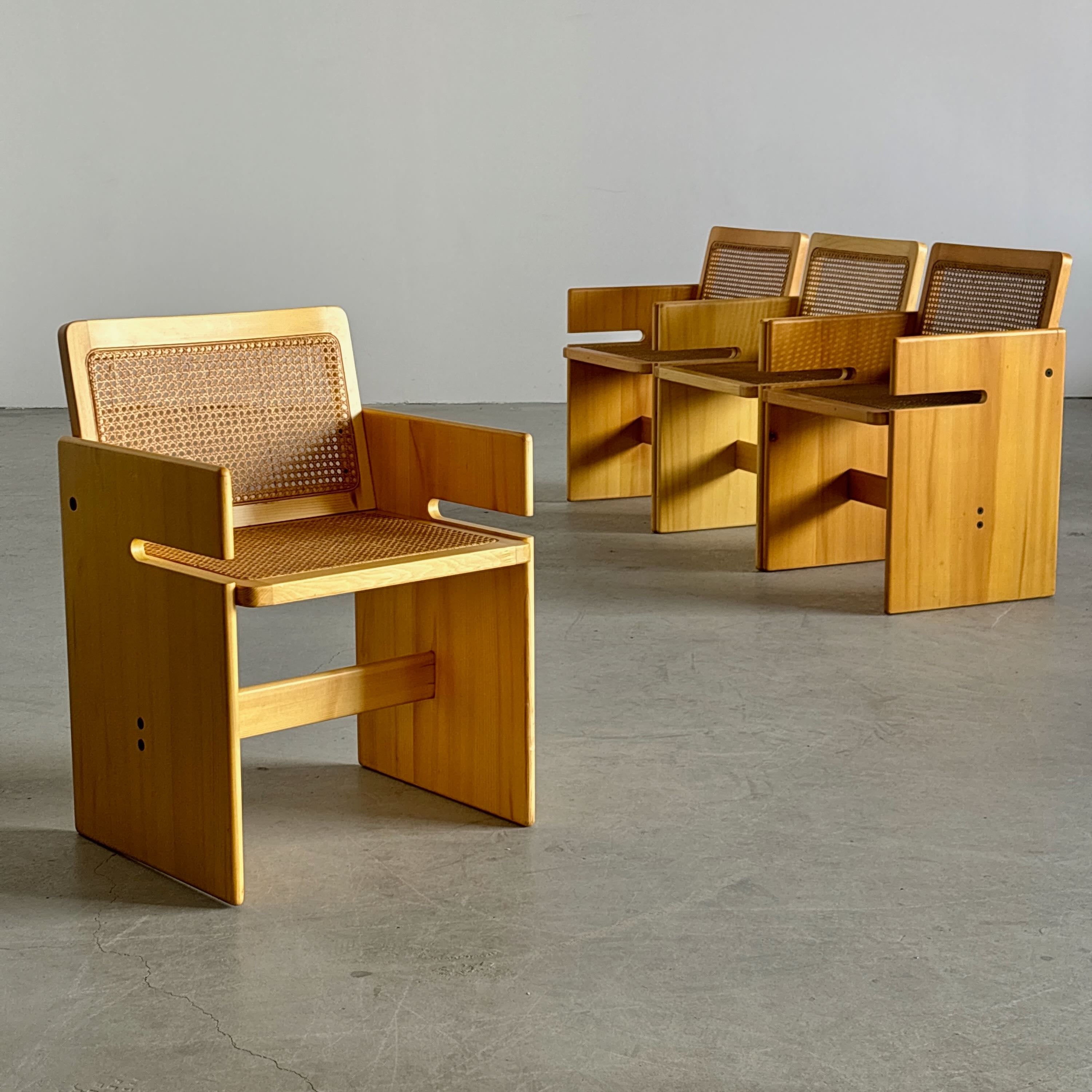 French Postmodern Armchairs