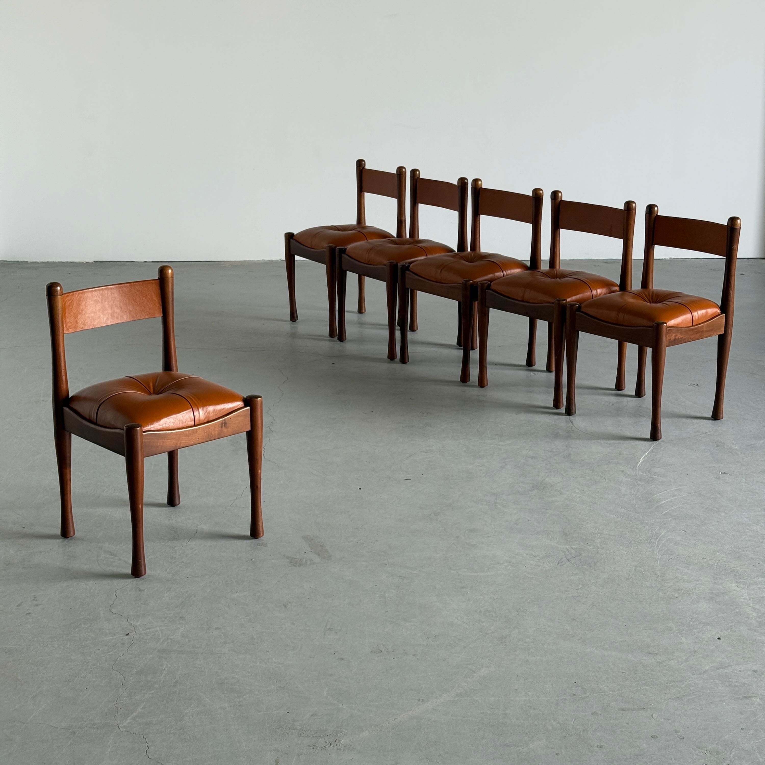Dining Chairs by Silvio Coppola for Bernini