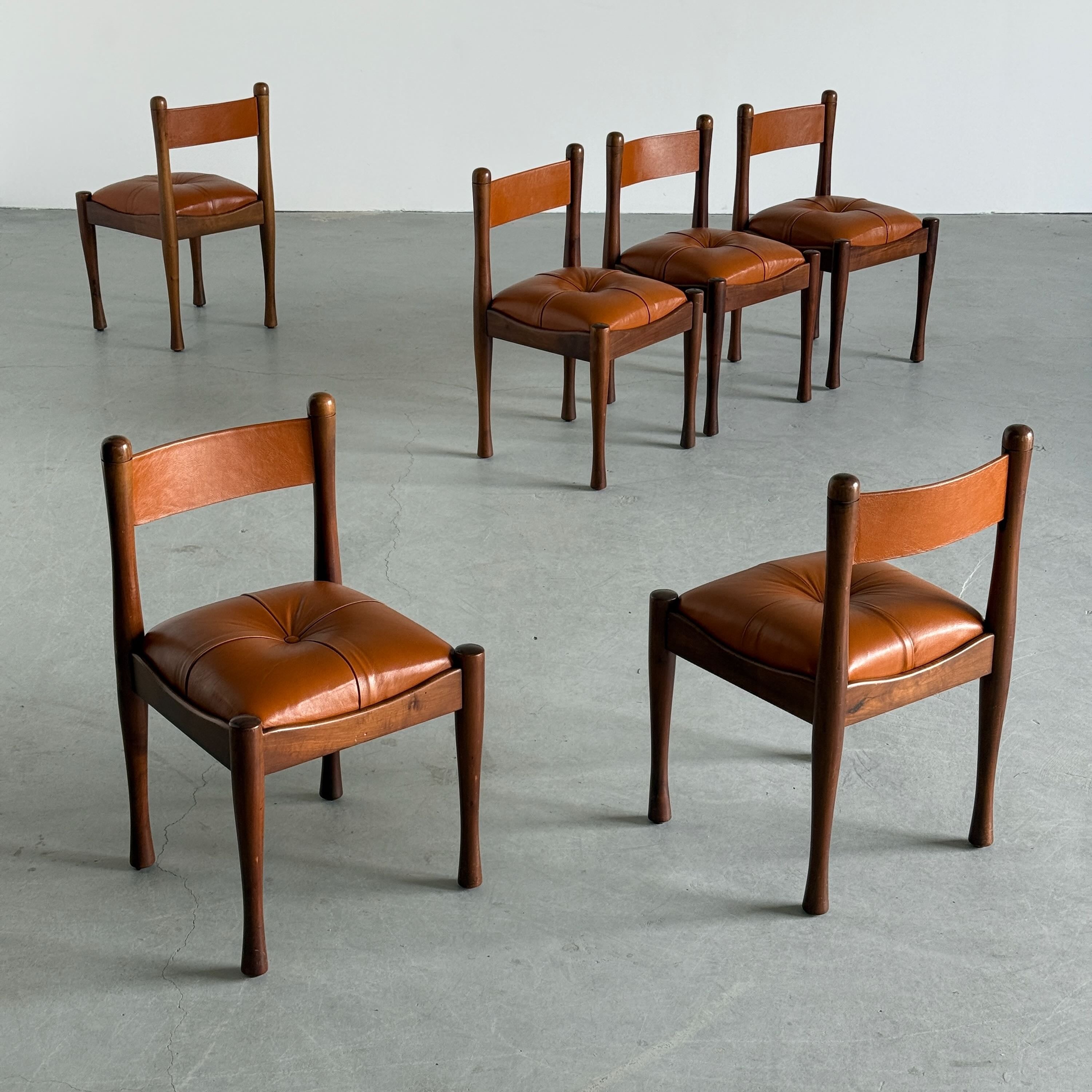 Dining Chairs by Silvio Coppola for Bernini