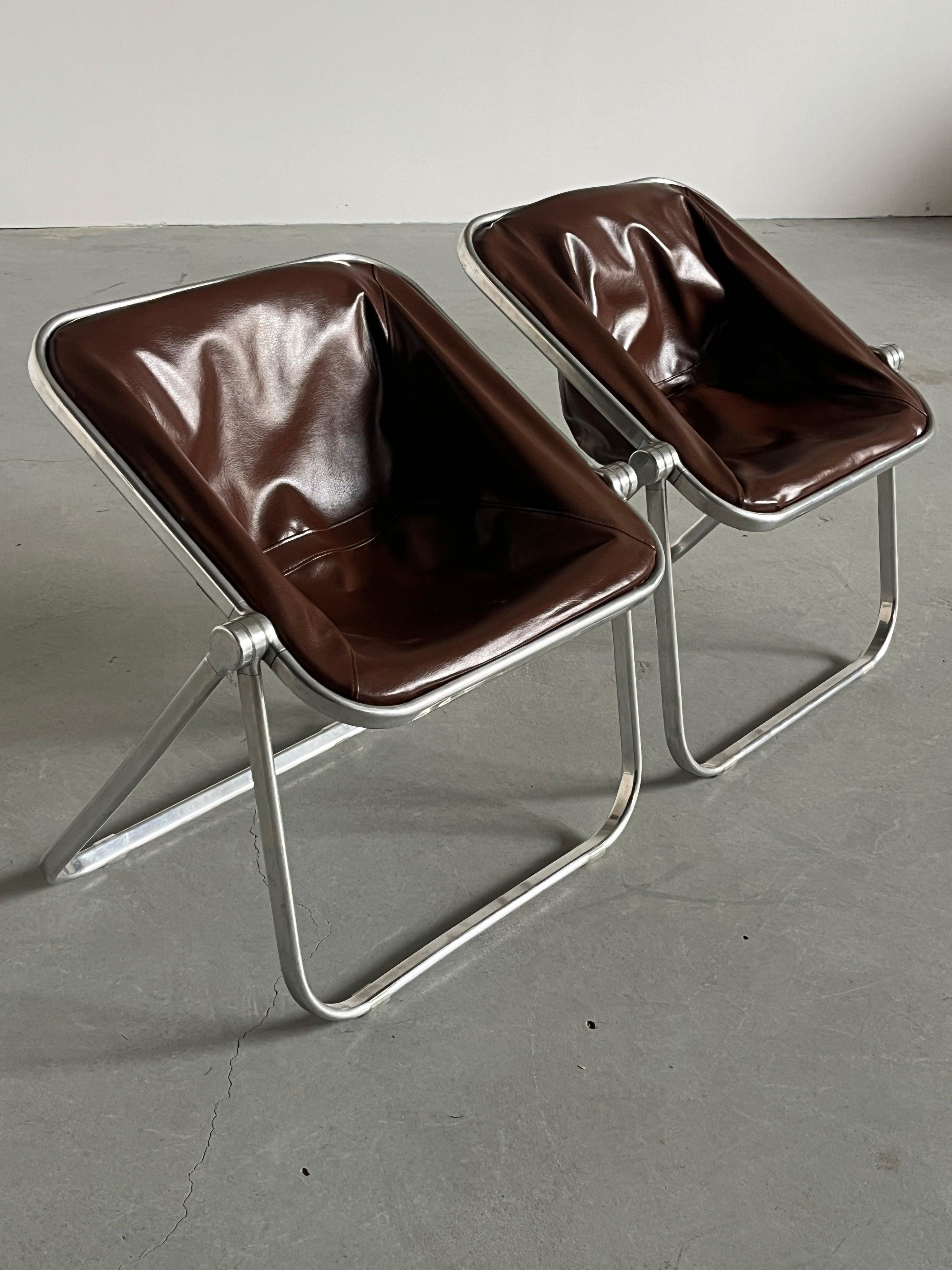 ‘Plona’ Folding Chairs by Giancarlo Piretti for Anonima Castelli