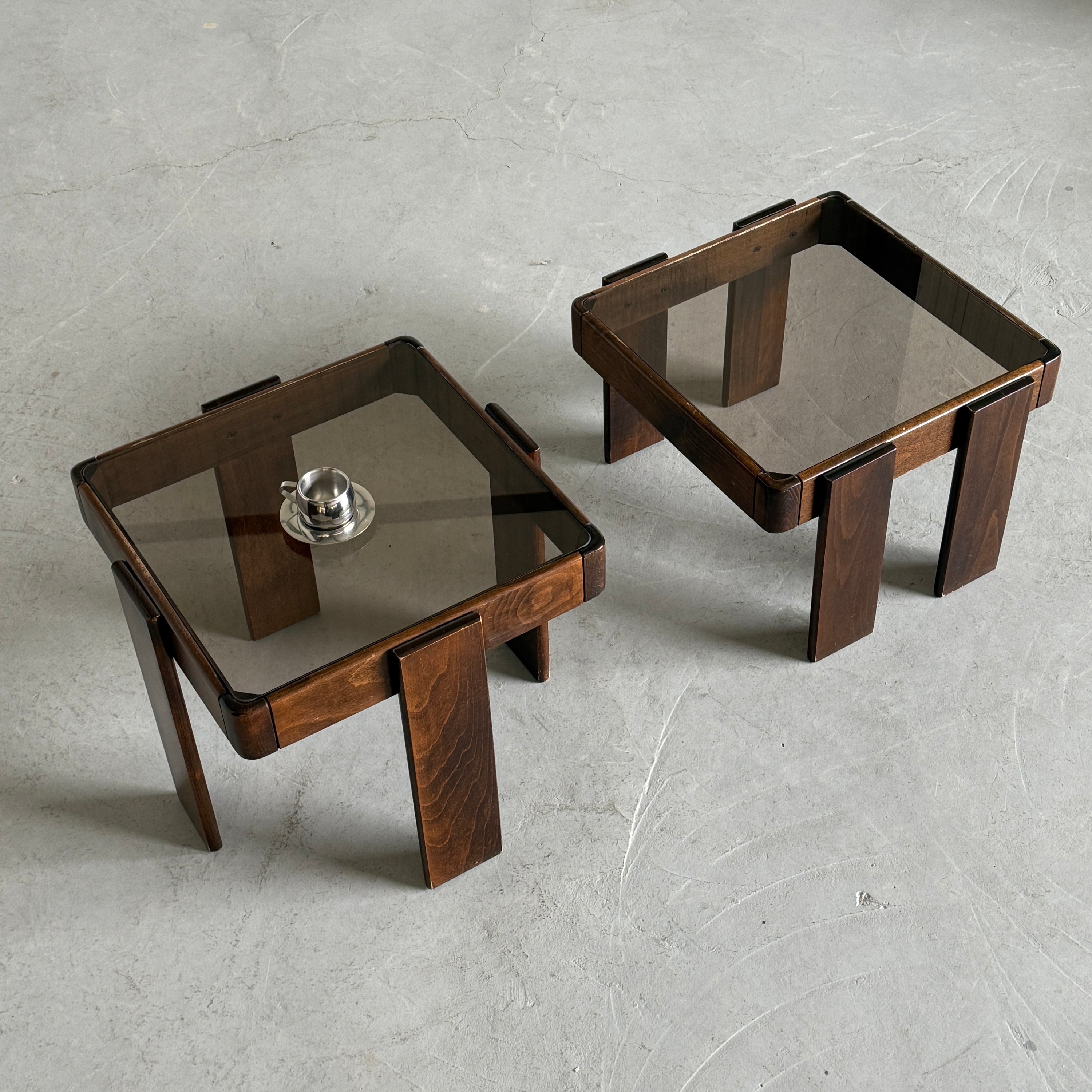 Nesting Tables by Gianfranco Frattini for Meblo