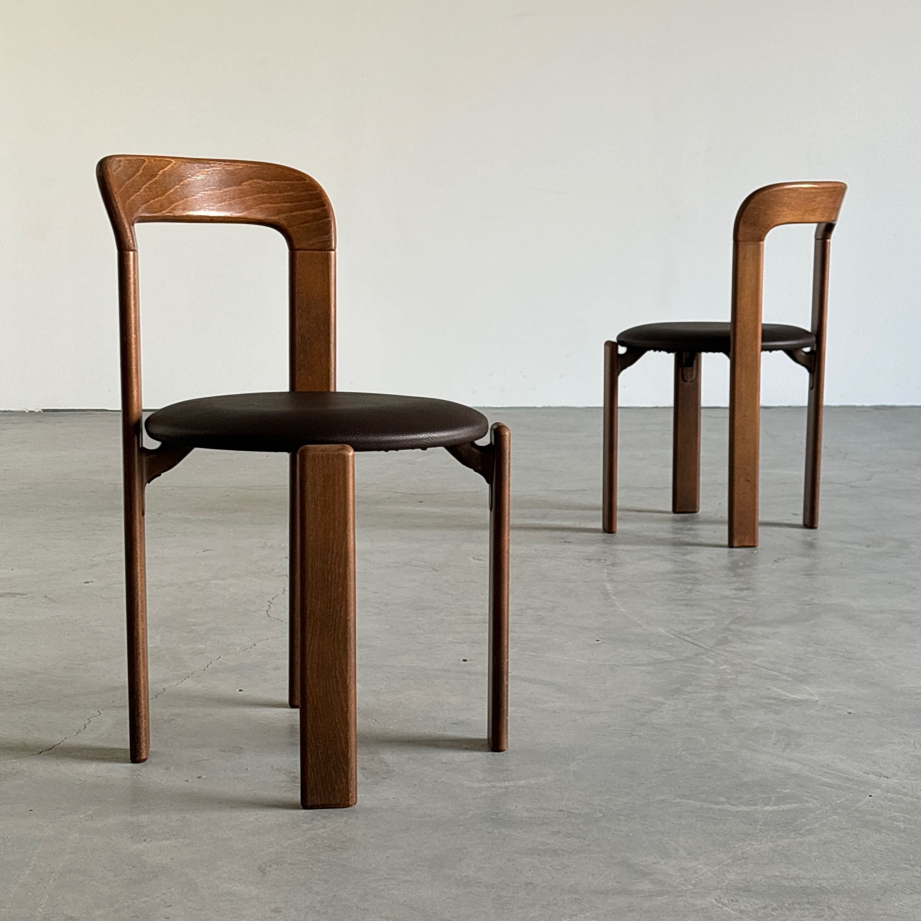 Bruno Rey Dining Chairs by Kusch & Co