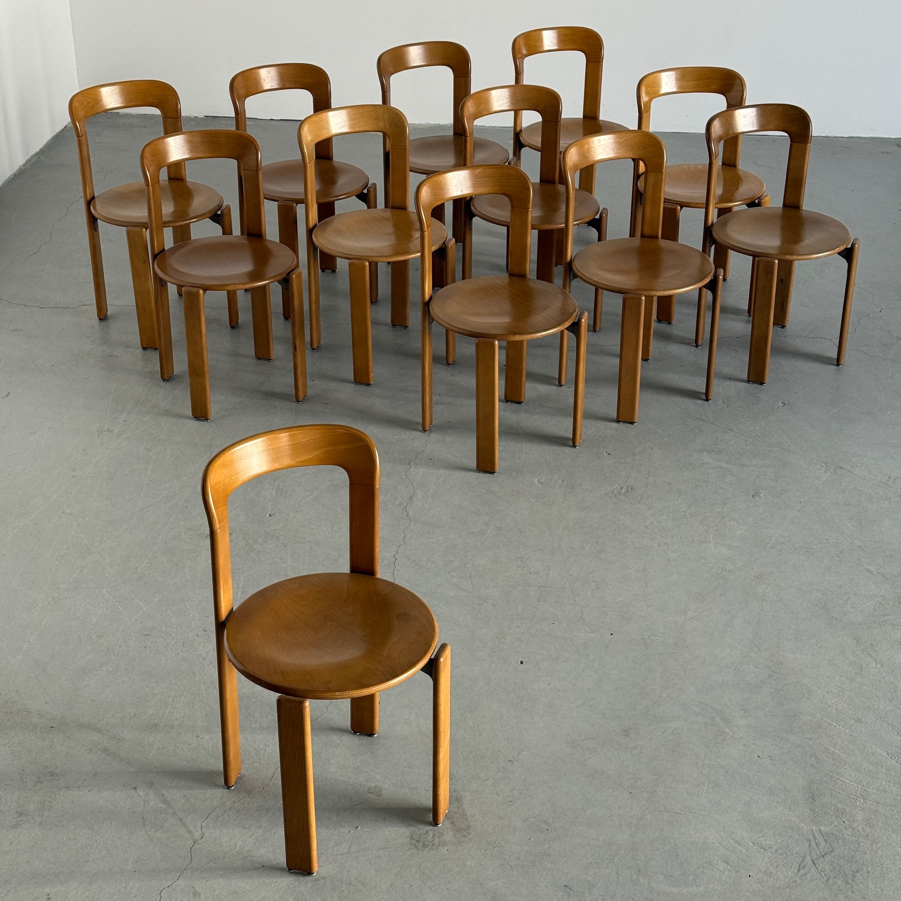 Bruno Rey Dining Chairs for Dietiker