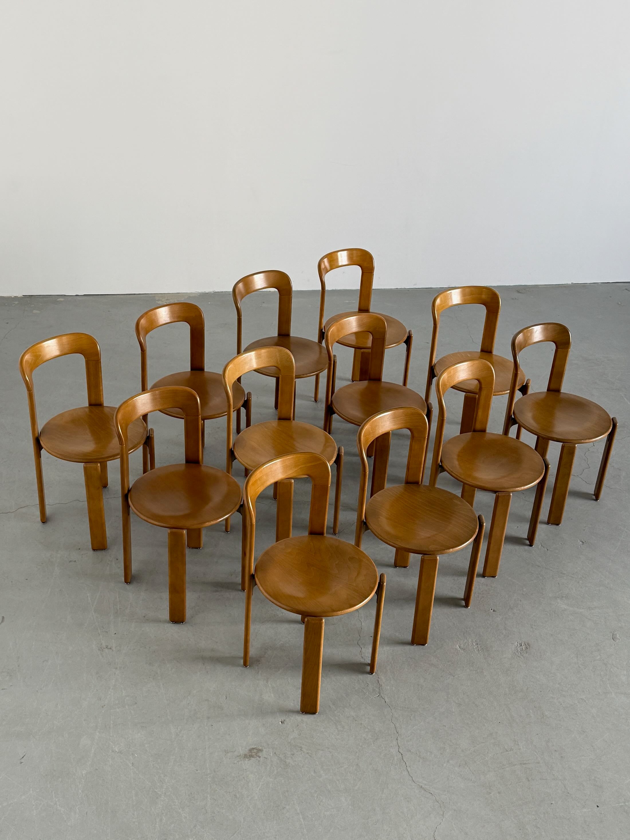 Bruno Rey Dining Chairs for Dietiker