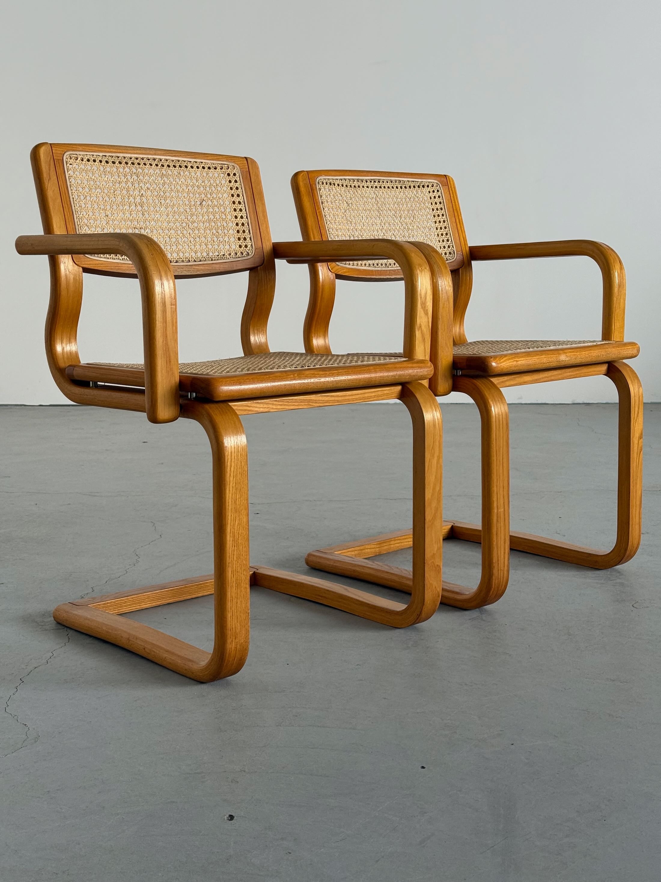 Cantilever Armchairs by Lübke