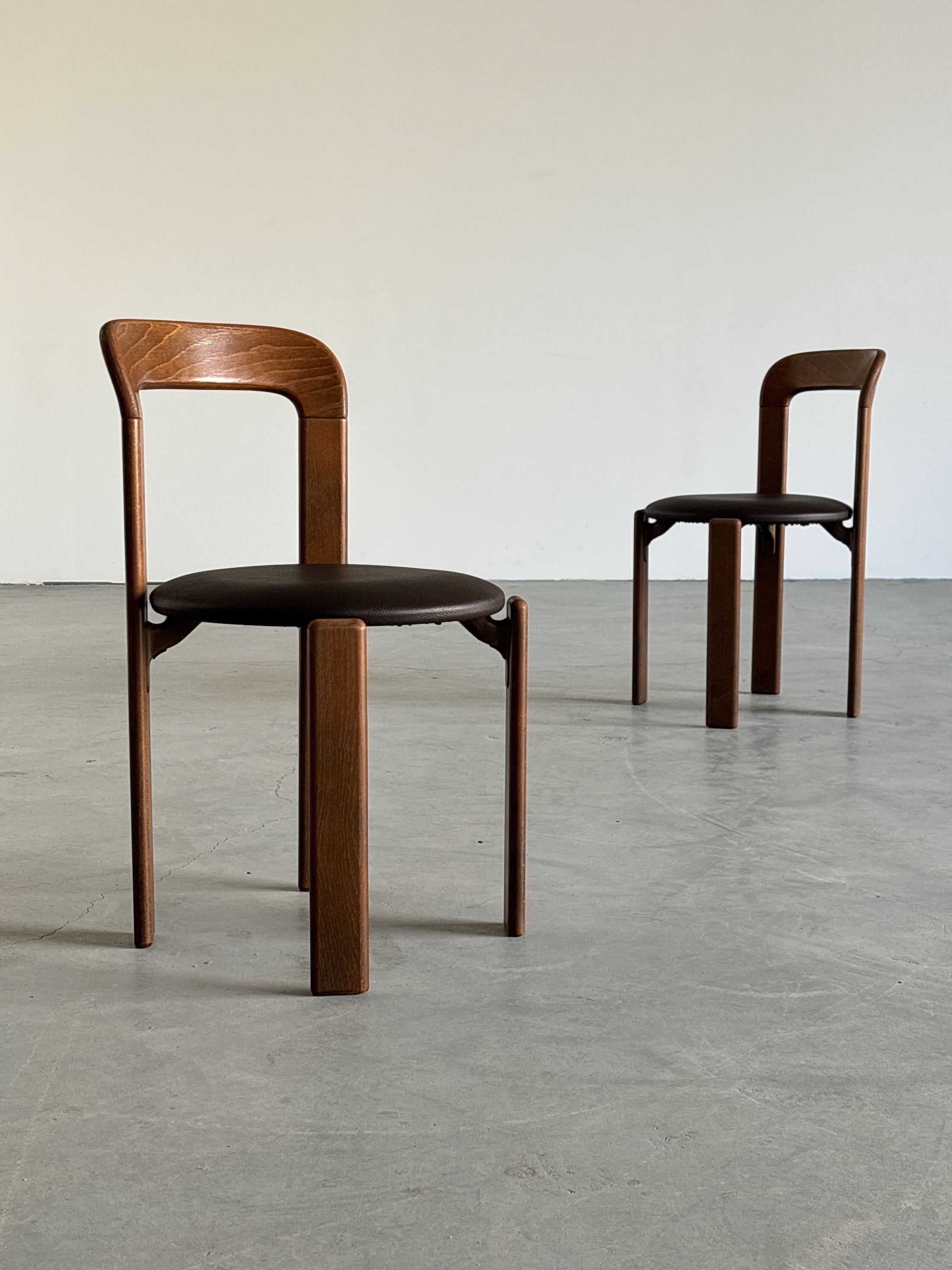 Bruno Rey Dining Chairs by Kusch & Co