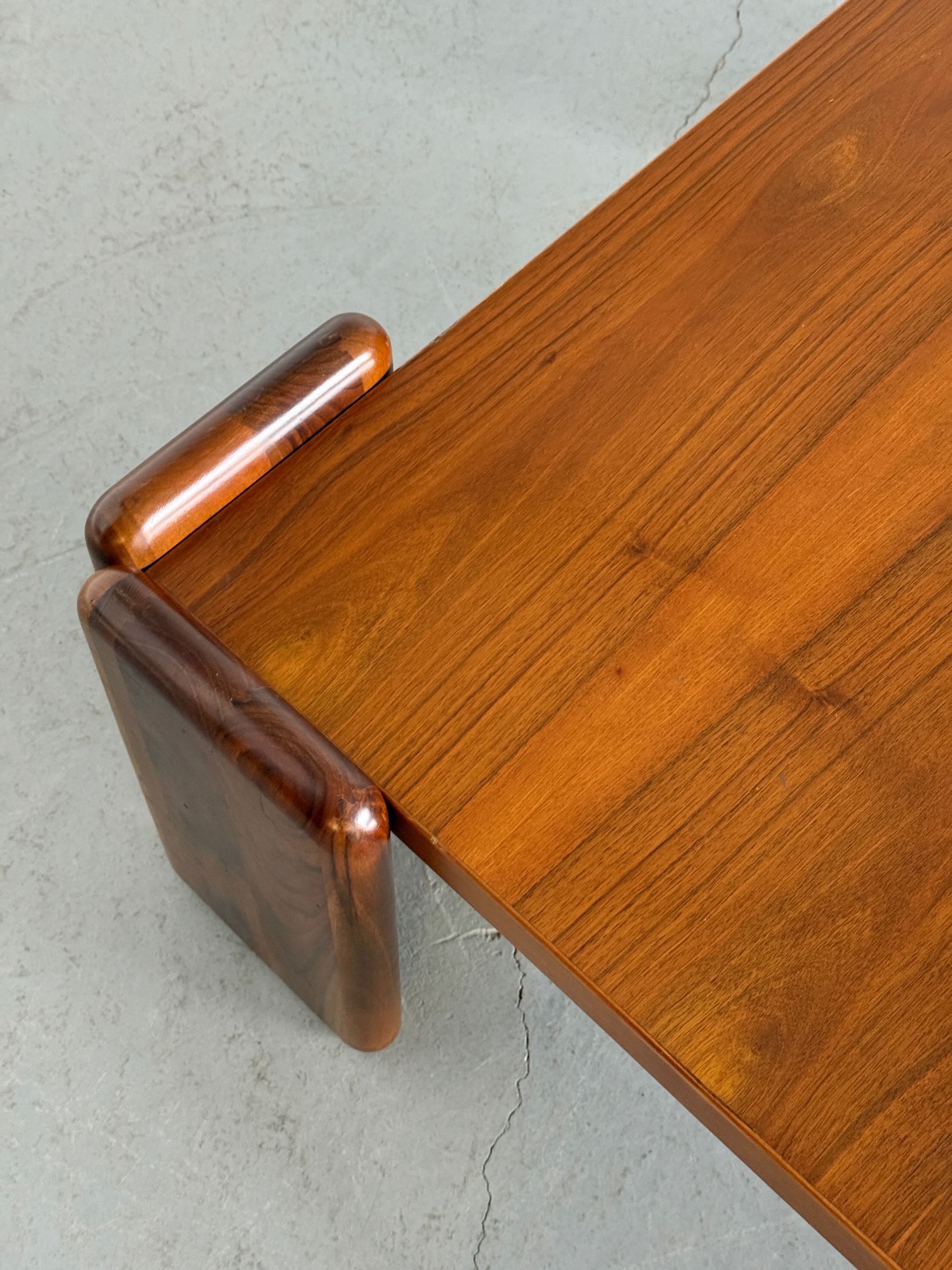 Walnut Coffee Table by Mario Marenco for Mobilgirgi