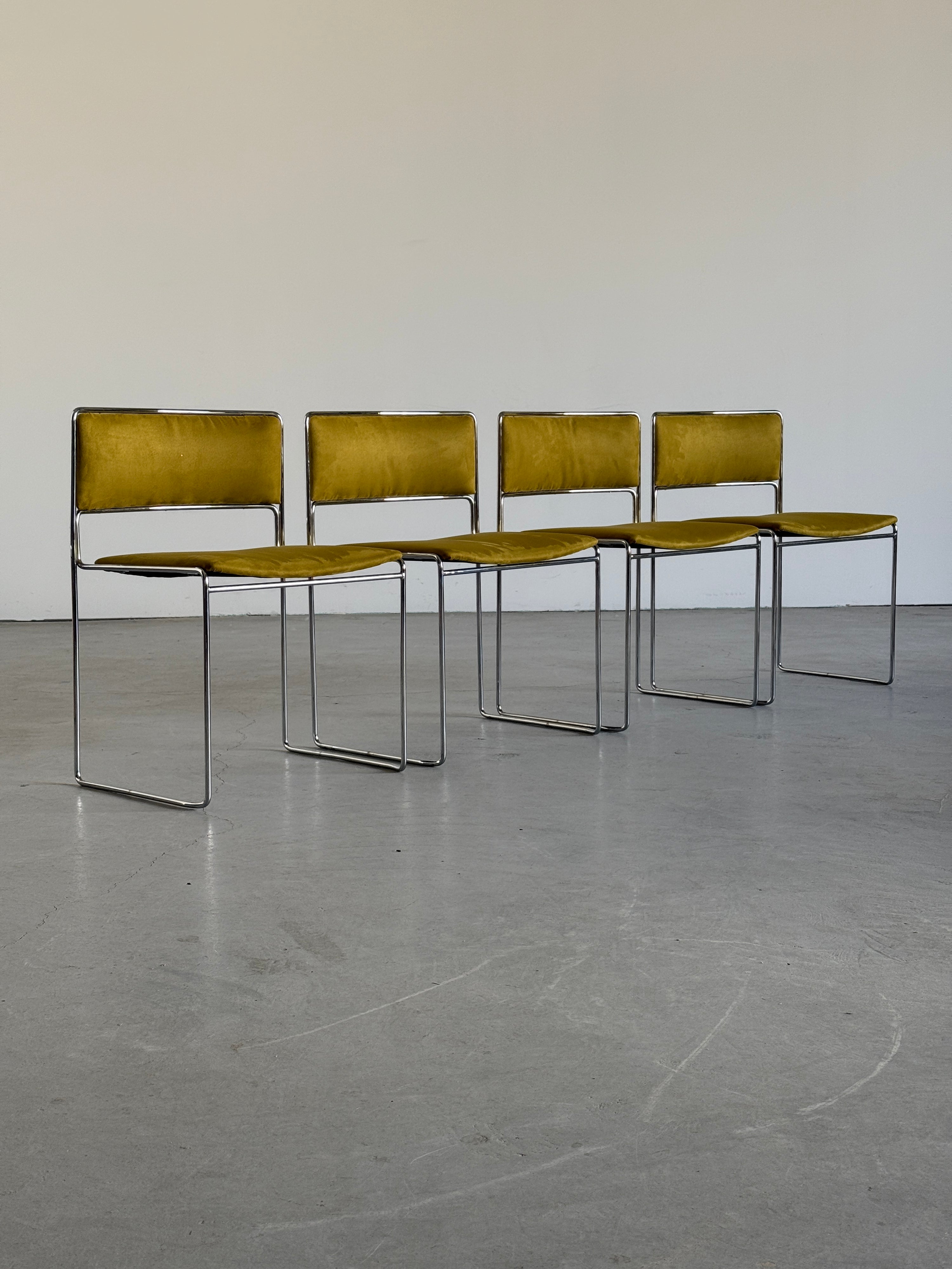 FK90 Chairs by Preben Fabricius and Jorgen Kastholm for Kill International