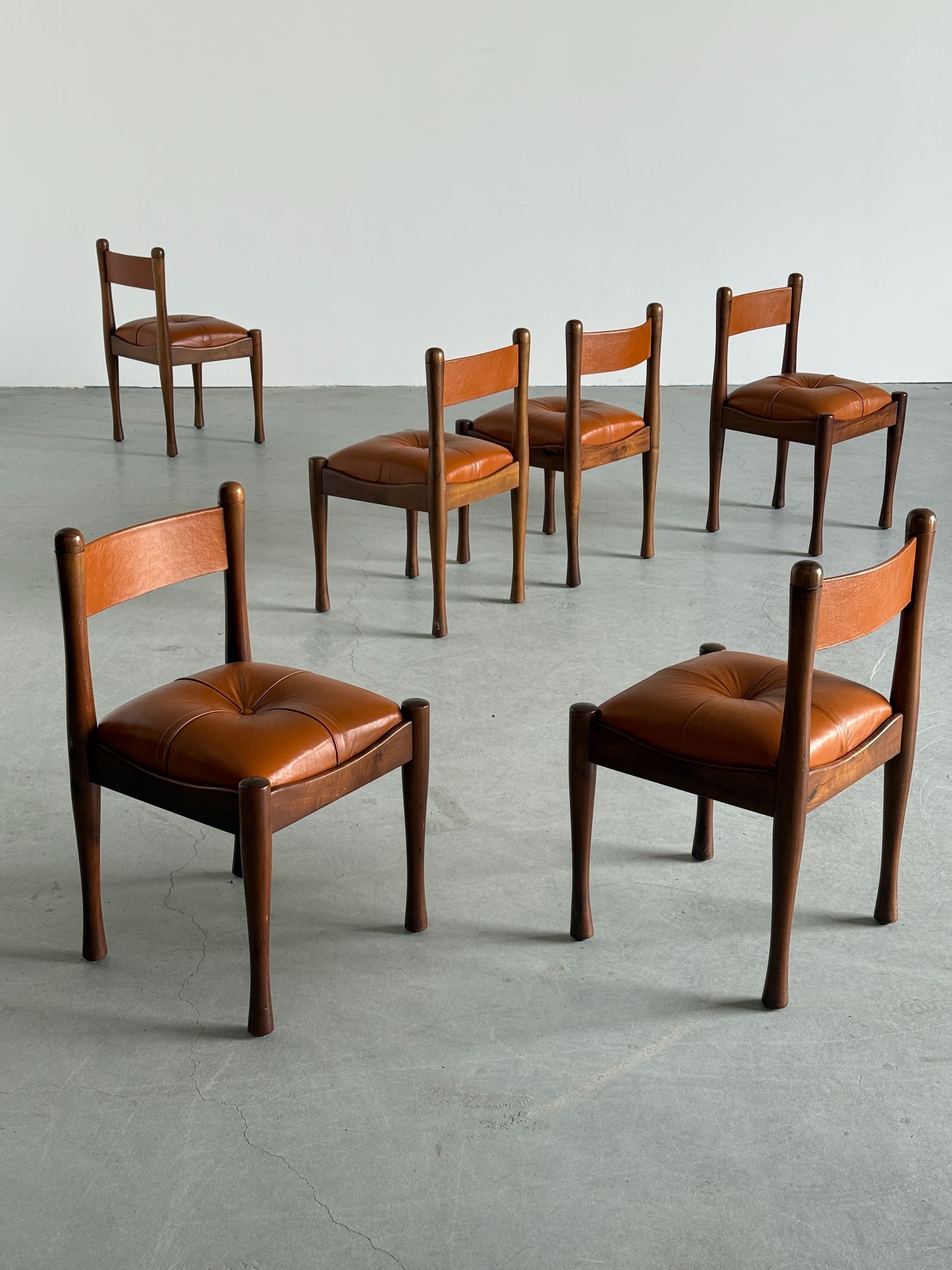 Dining Chairs by Silvio Coppola for Bernini
