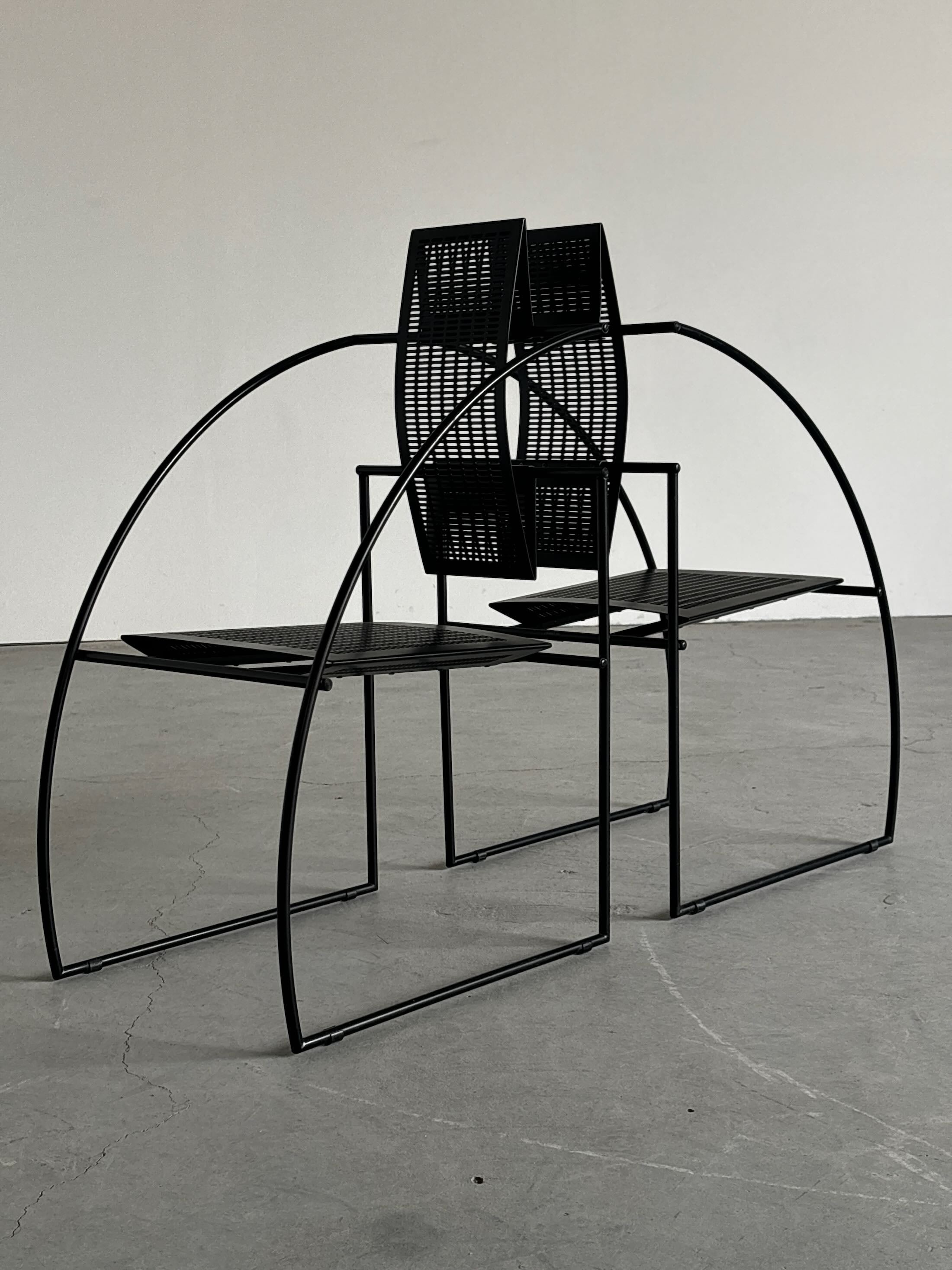 ‘Quinta’ Armchair by Mario Botta for Alias