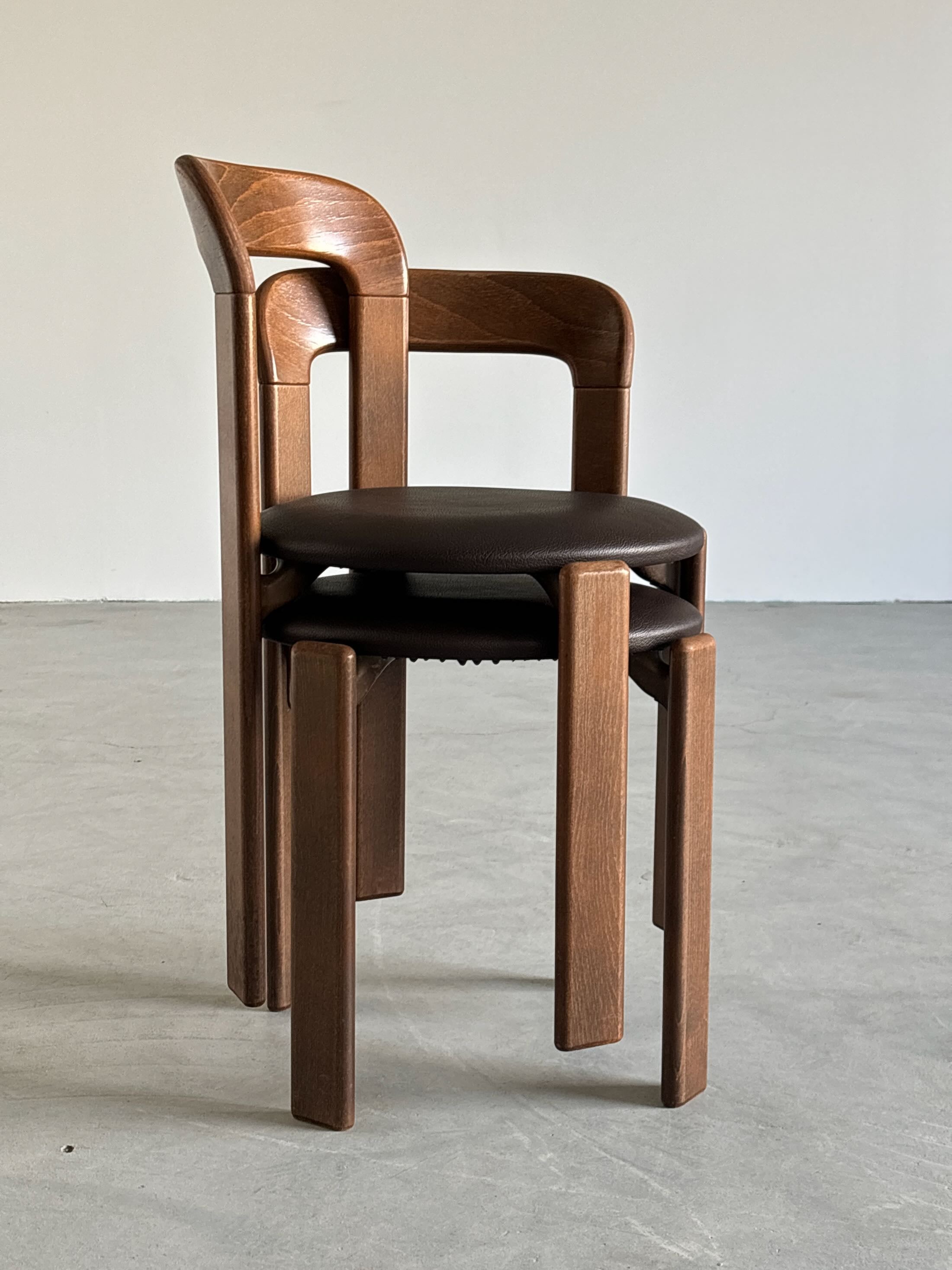 Bruno Rey Dining Chairs by Kusch & Co