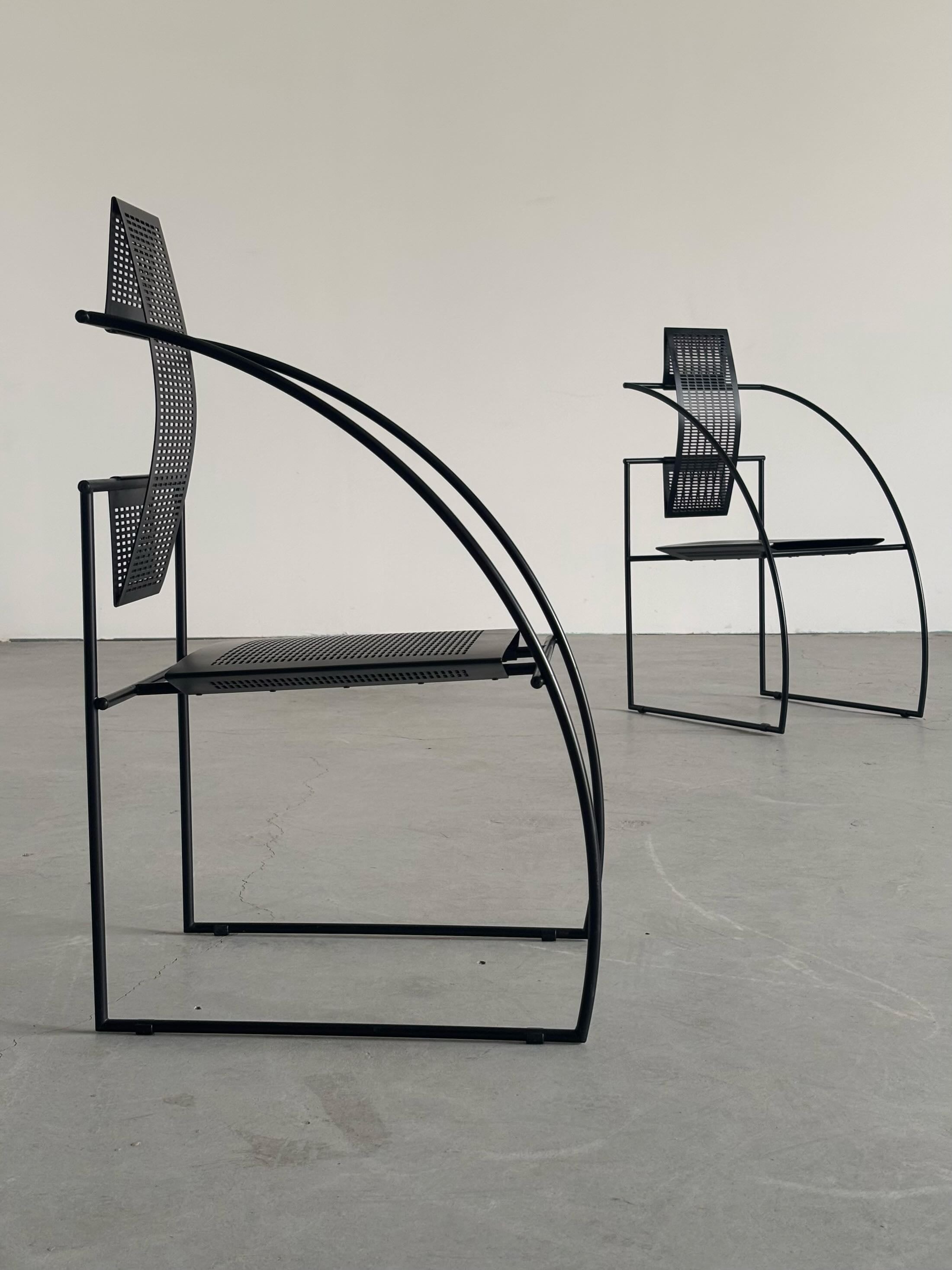 ‘Quinta’ Armchair by Mario Botta for Alias