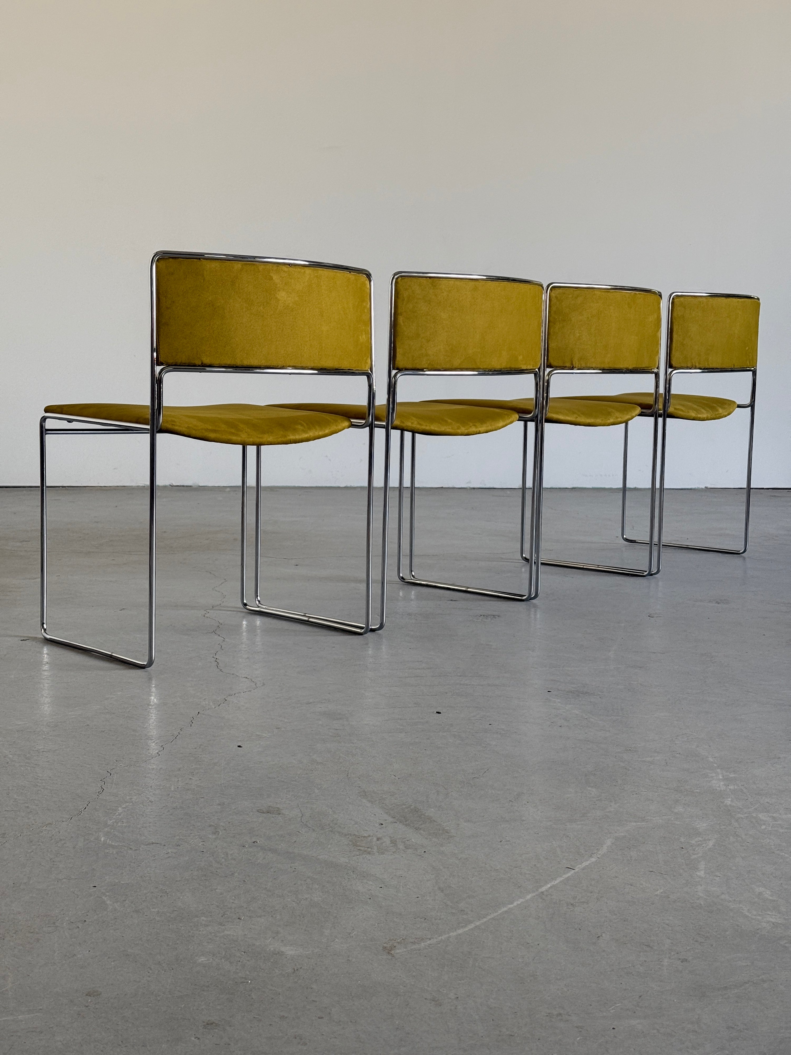 FK90 Chairs by Preben Fabricius and Jorgen Kastholm for Kill International
