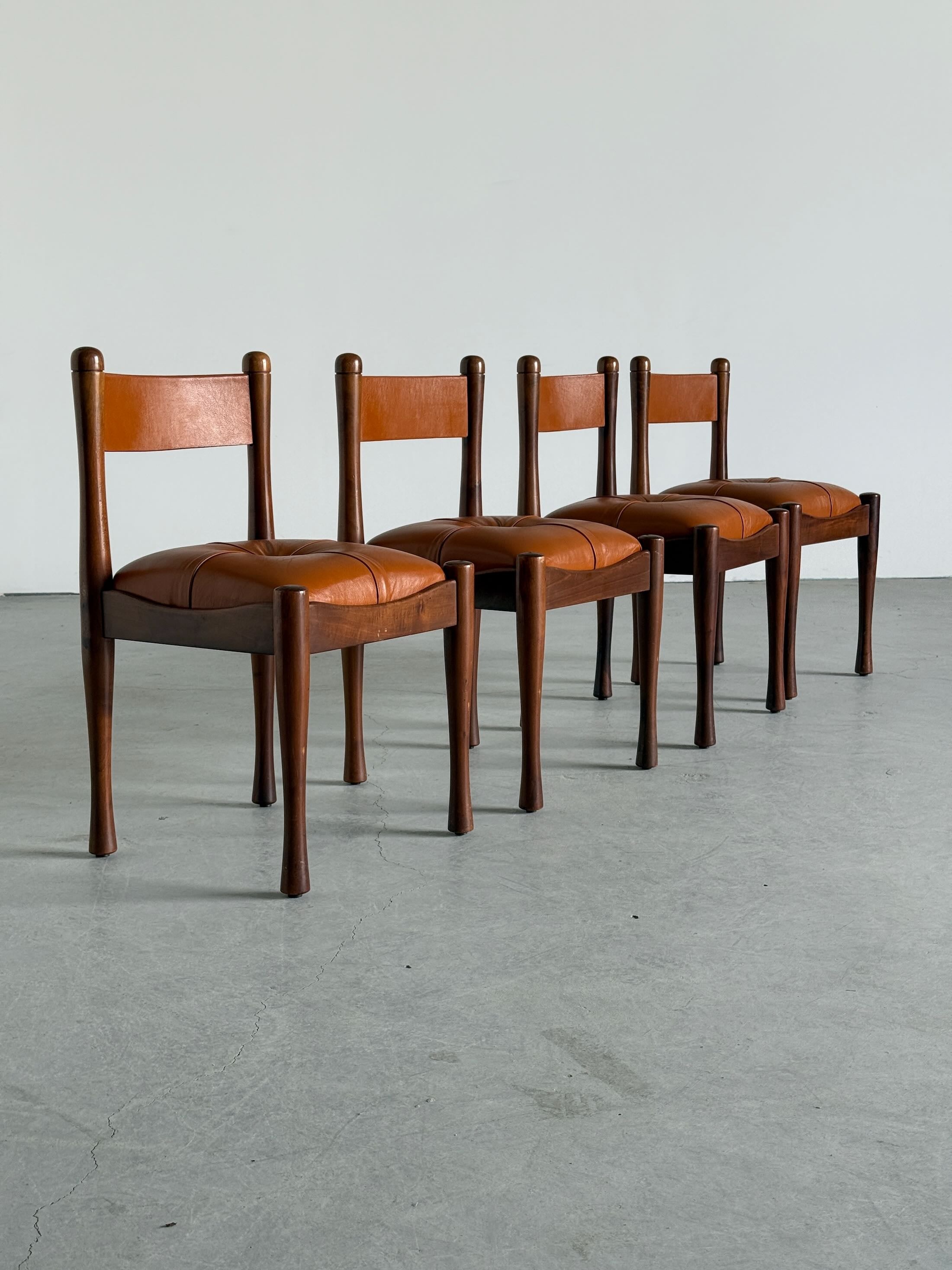 Dining Chairs by Silvio Coppola for Bernini