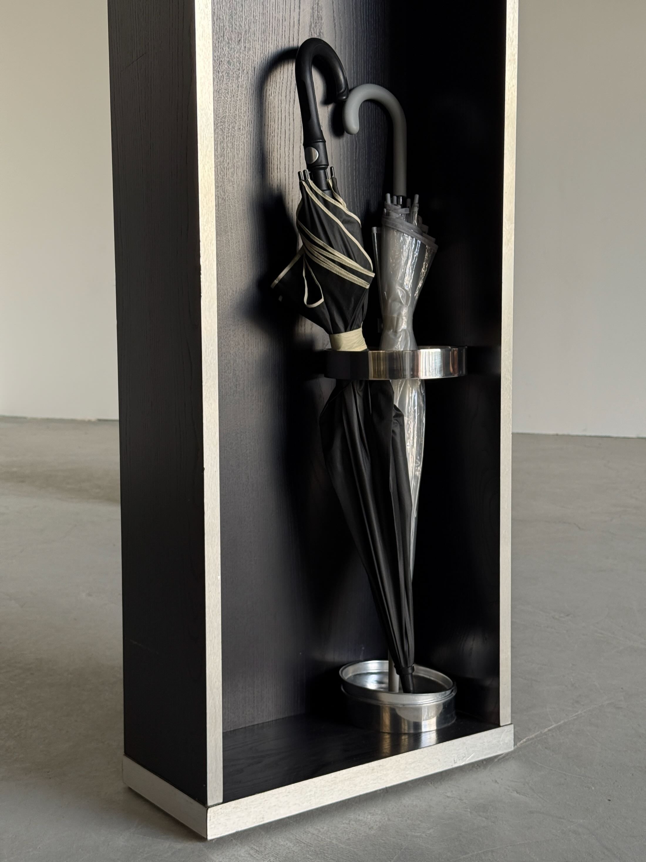 Modernist Hallway Wardrobe Unit with Lighting