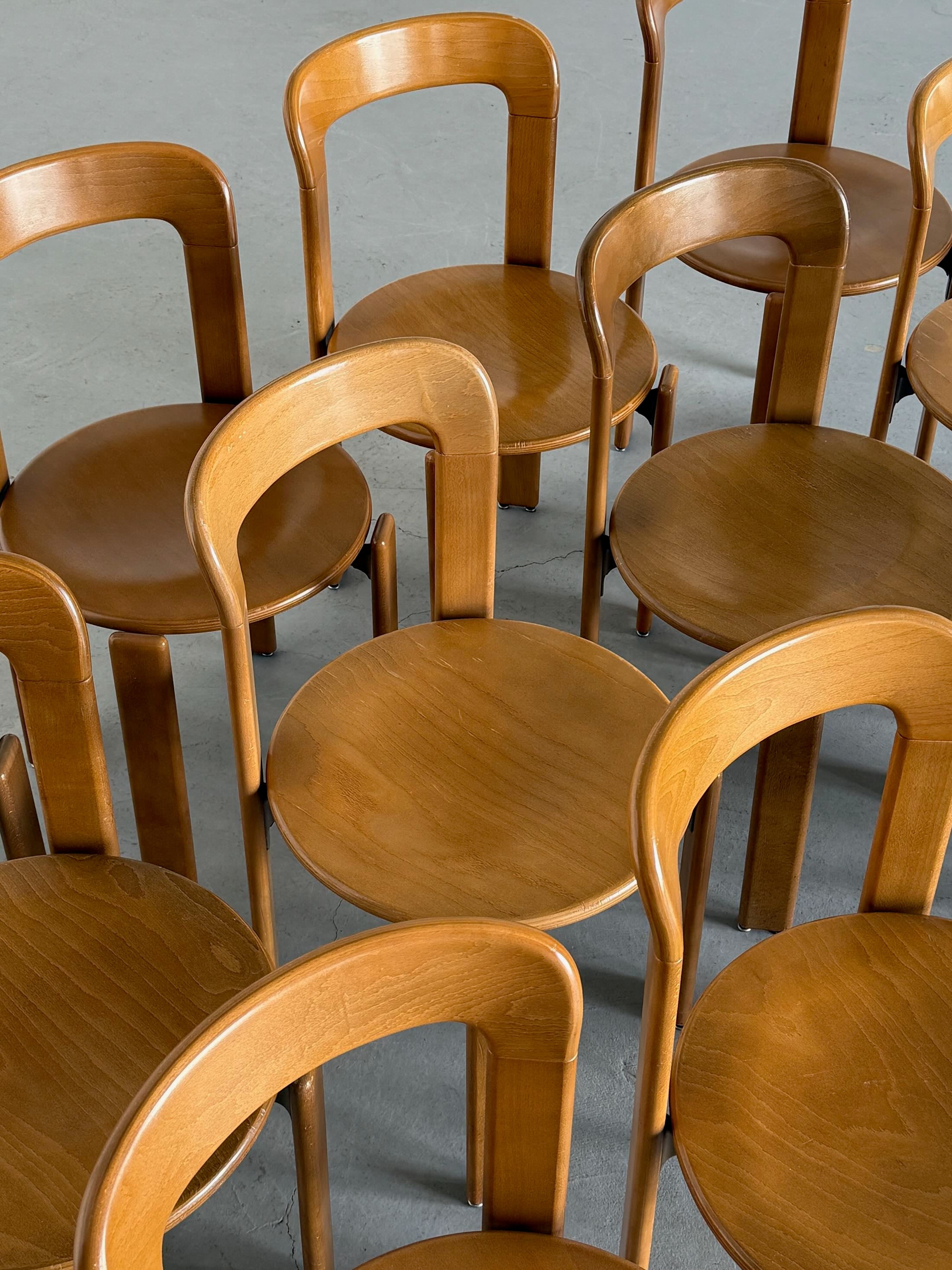 Bruno Rey Dining Chairs for Dietiker