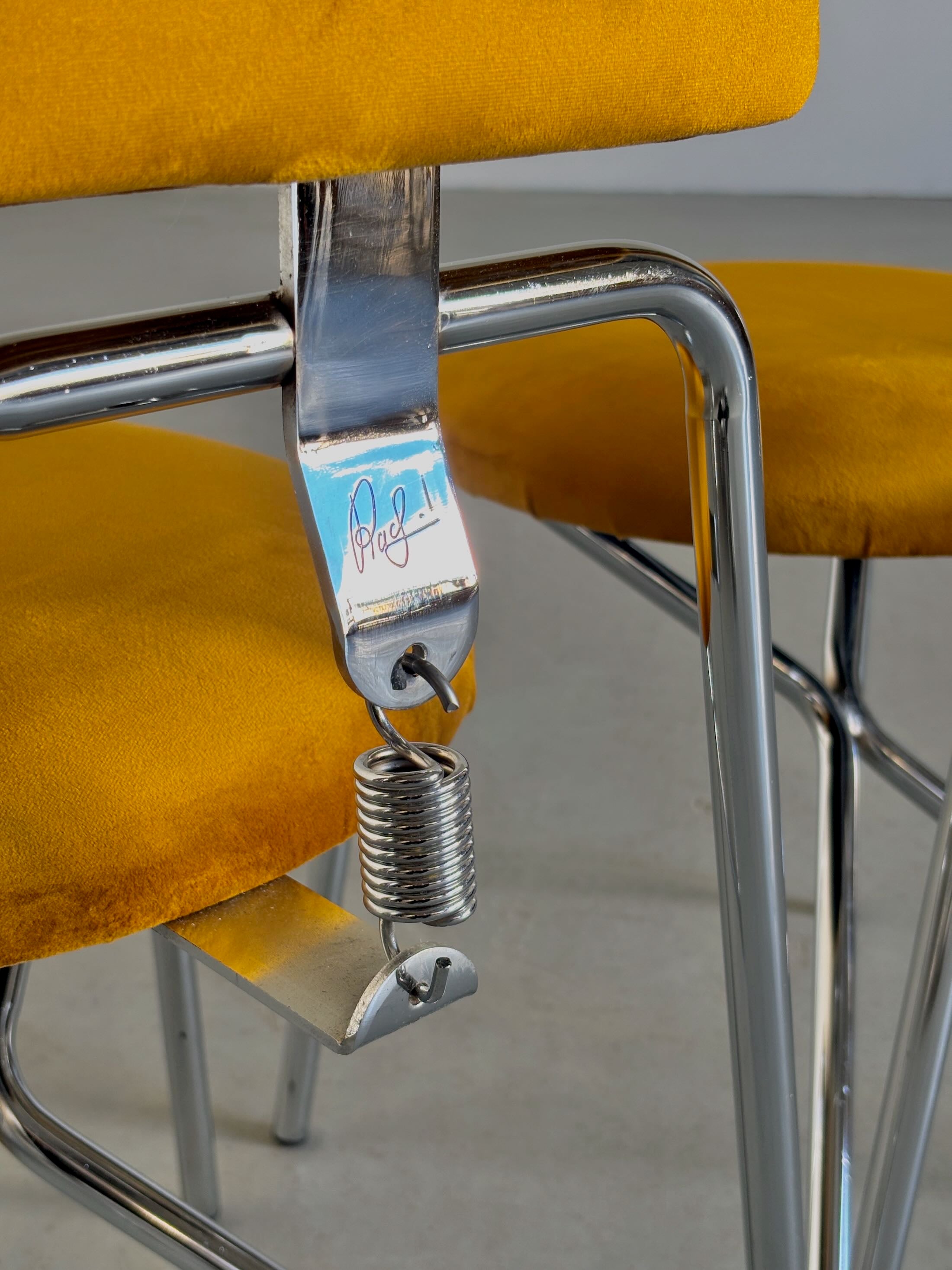 Geometric Dining Chairs by Rach Finazzi