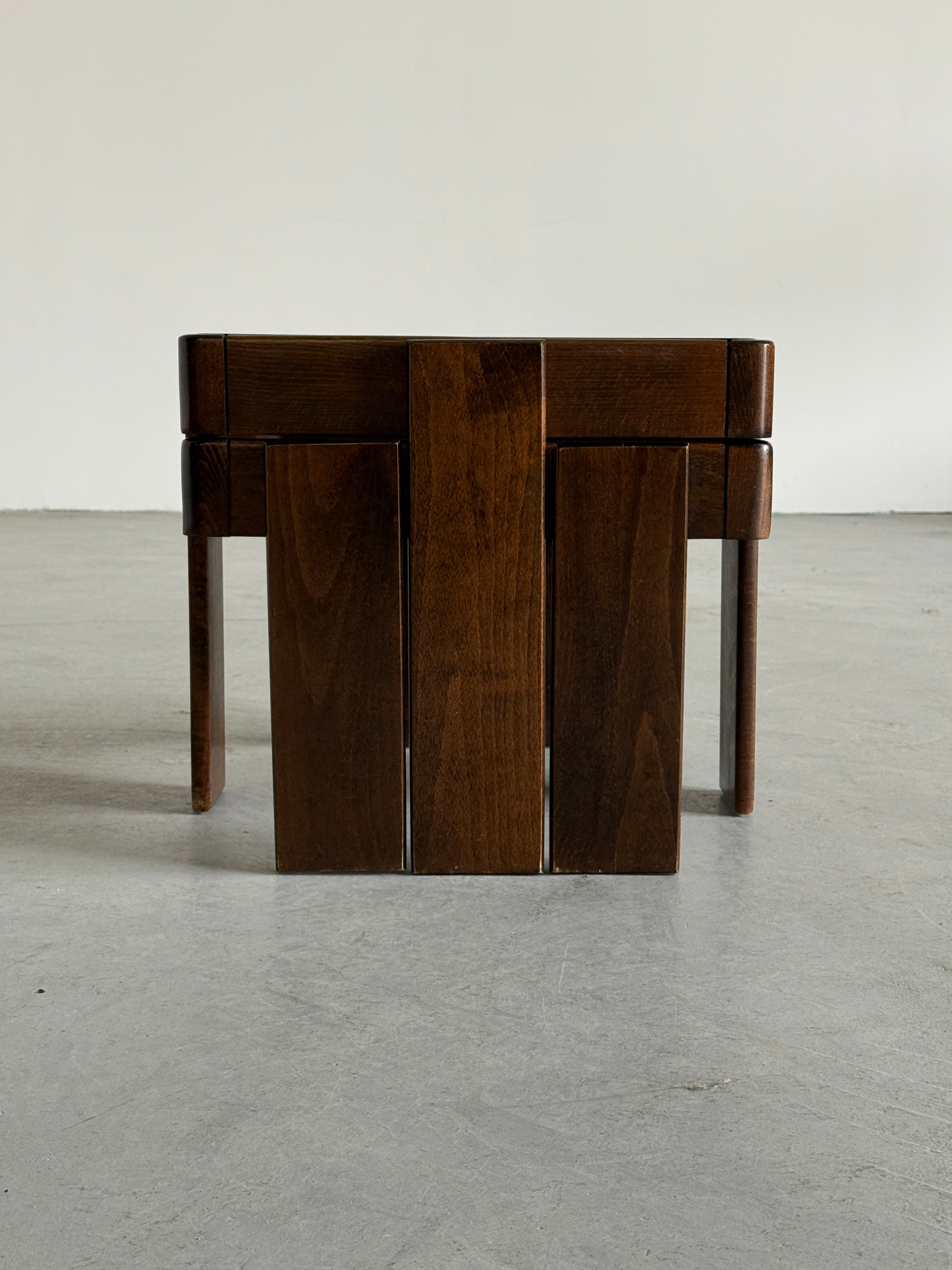 Nesting Tables by Gianfranco Frattini for Meblo